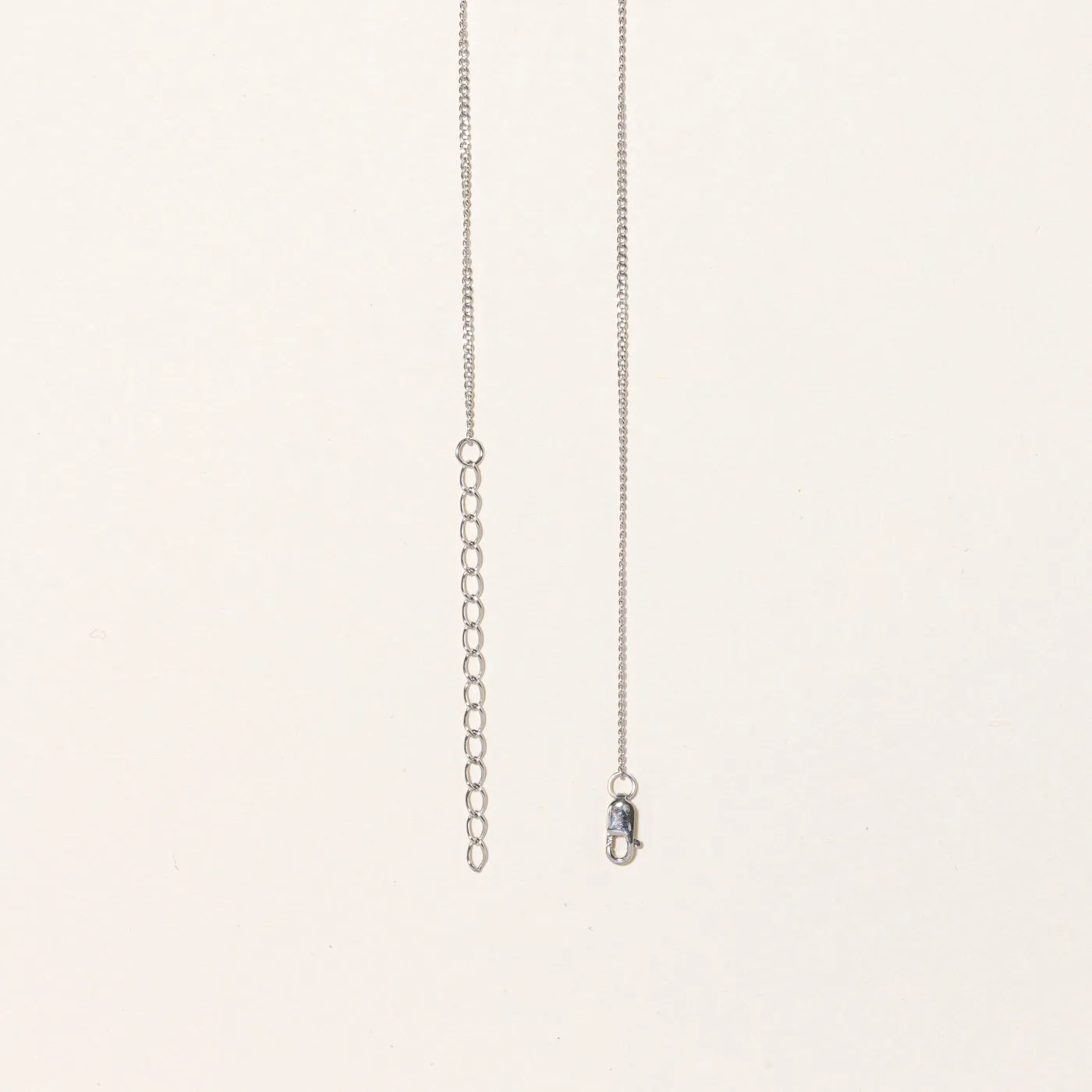 100 Ways Jewelry 100 Ways' 10K Adjustable White Gold Chain | 1.3mm | 16" - 18"