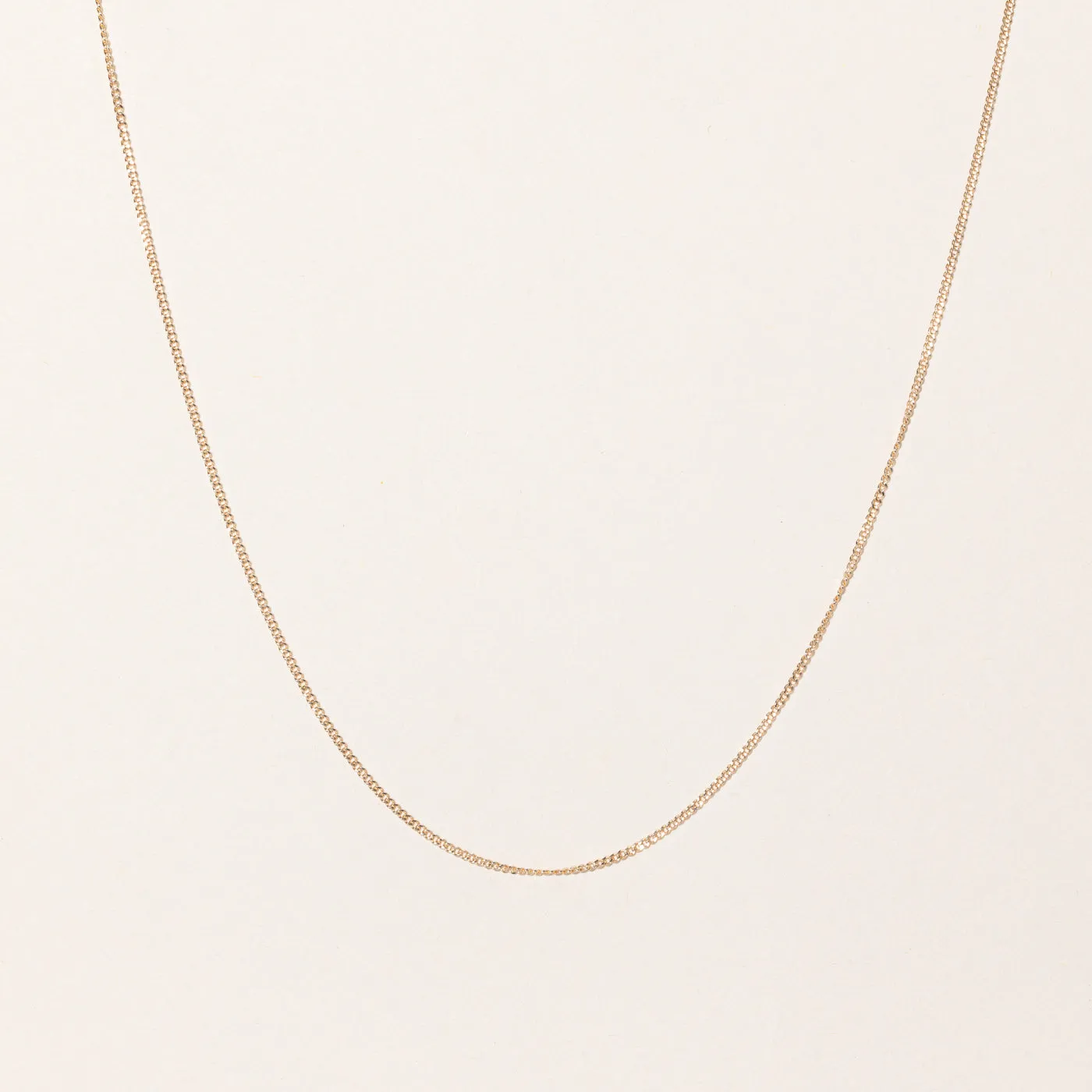 100 Ways Jewelry 100 Ways' 10K Adjustable Yellow Gold Chain | 1.3mm | 16" - 18"