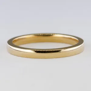 100 Ways Jewelry 100 Ways' 10k Yellow Gold Dainty Band | 2mm