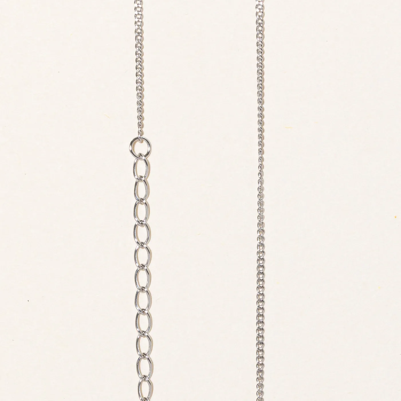 100 Ways Jewelry 100 Ways' 14K Adjustable White Gold Chain | 1.3mm | 16" - 18"