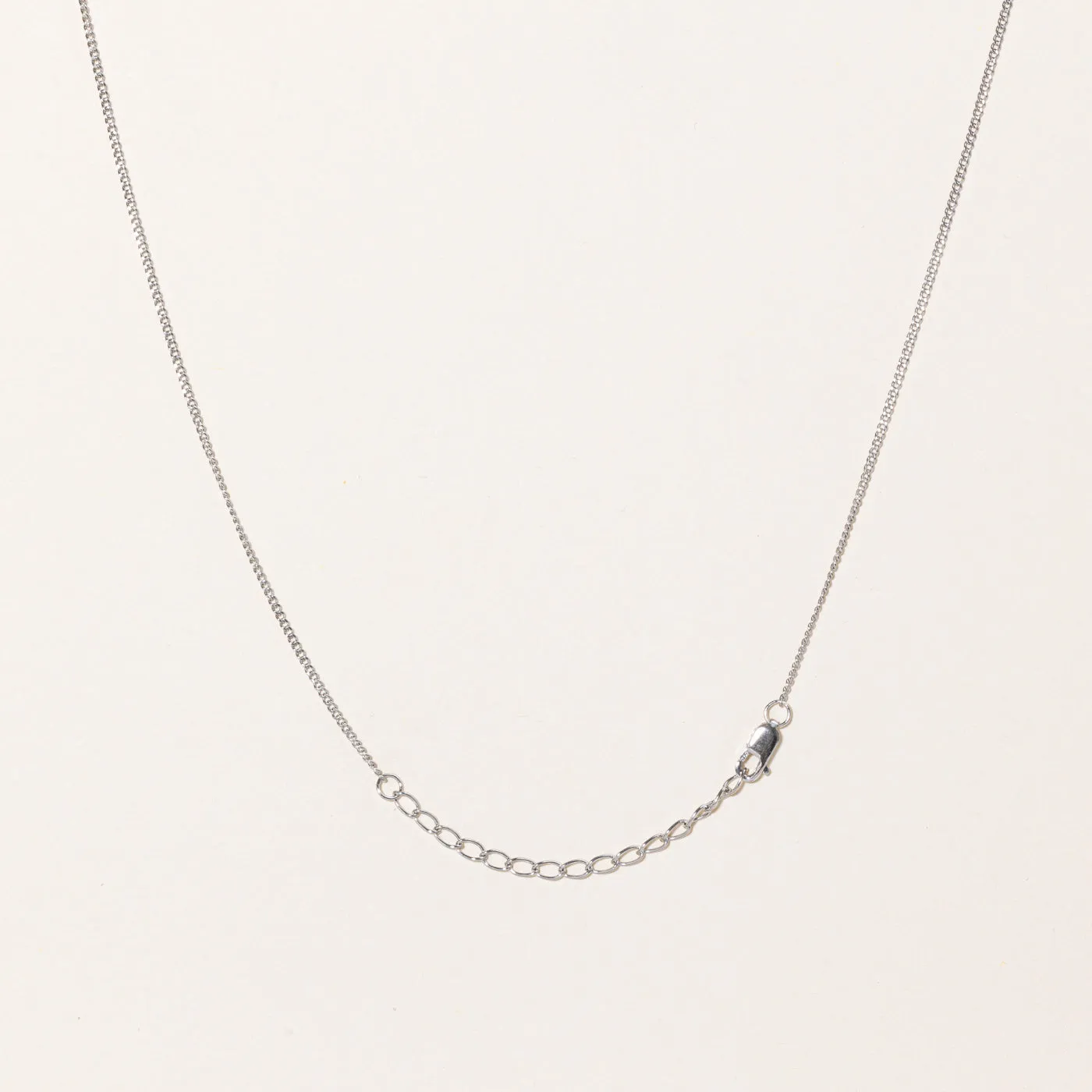 100 Ways Jewelry 100 Ways' 14K Adjustable White Gold Chain | 1.3mm | 16" - 18"