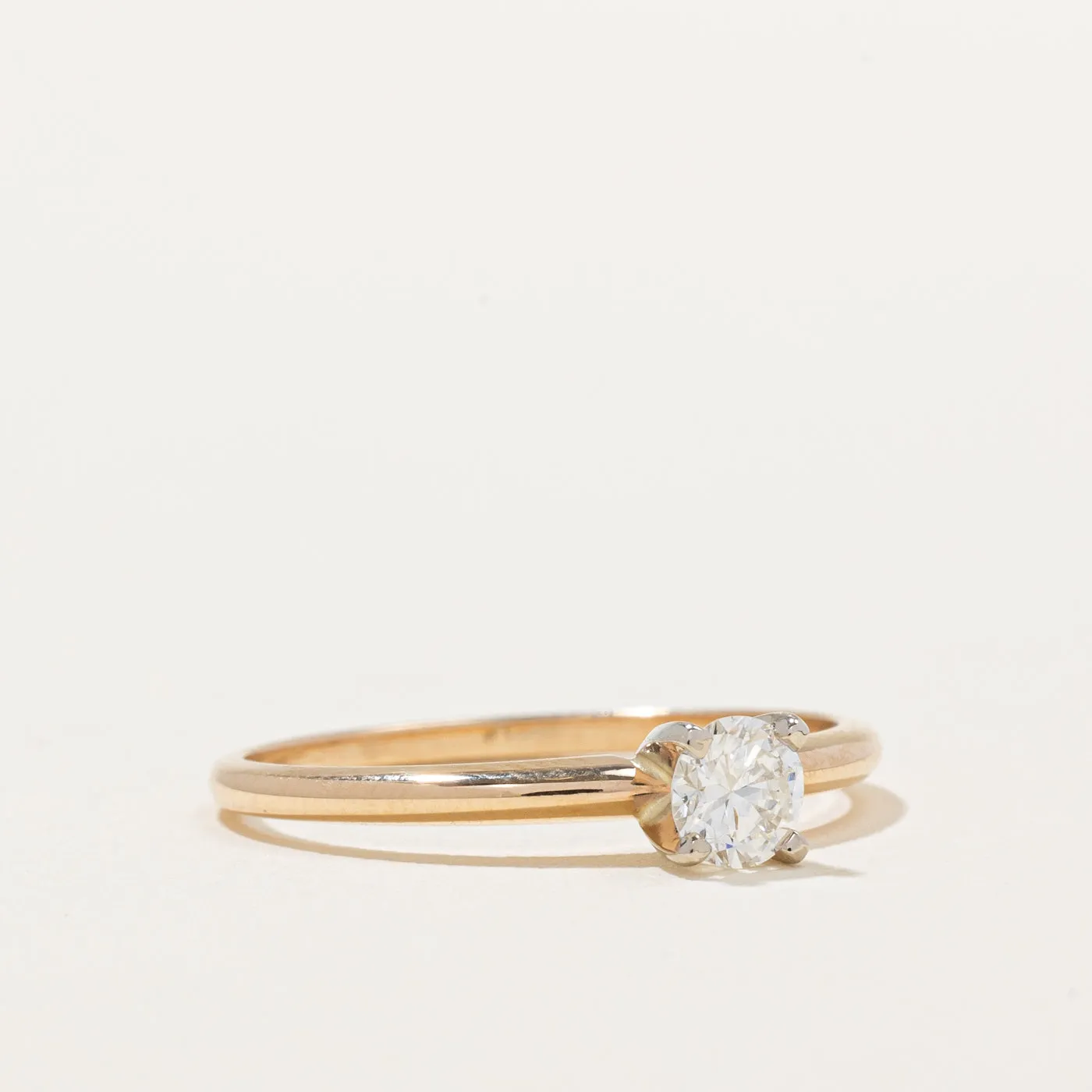 100 Ways Jewelry 100 Ways' 14k Diamond Engagement Ring | 0.27ct VS1 H | SZ 6.5 |