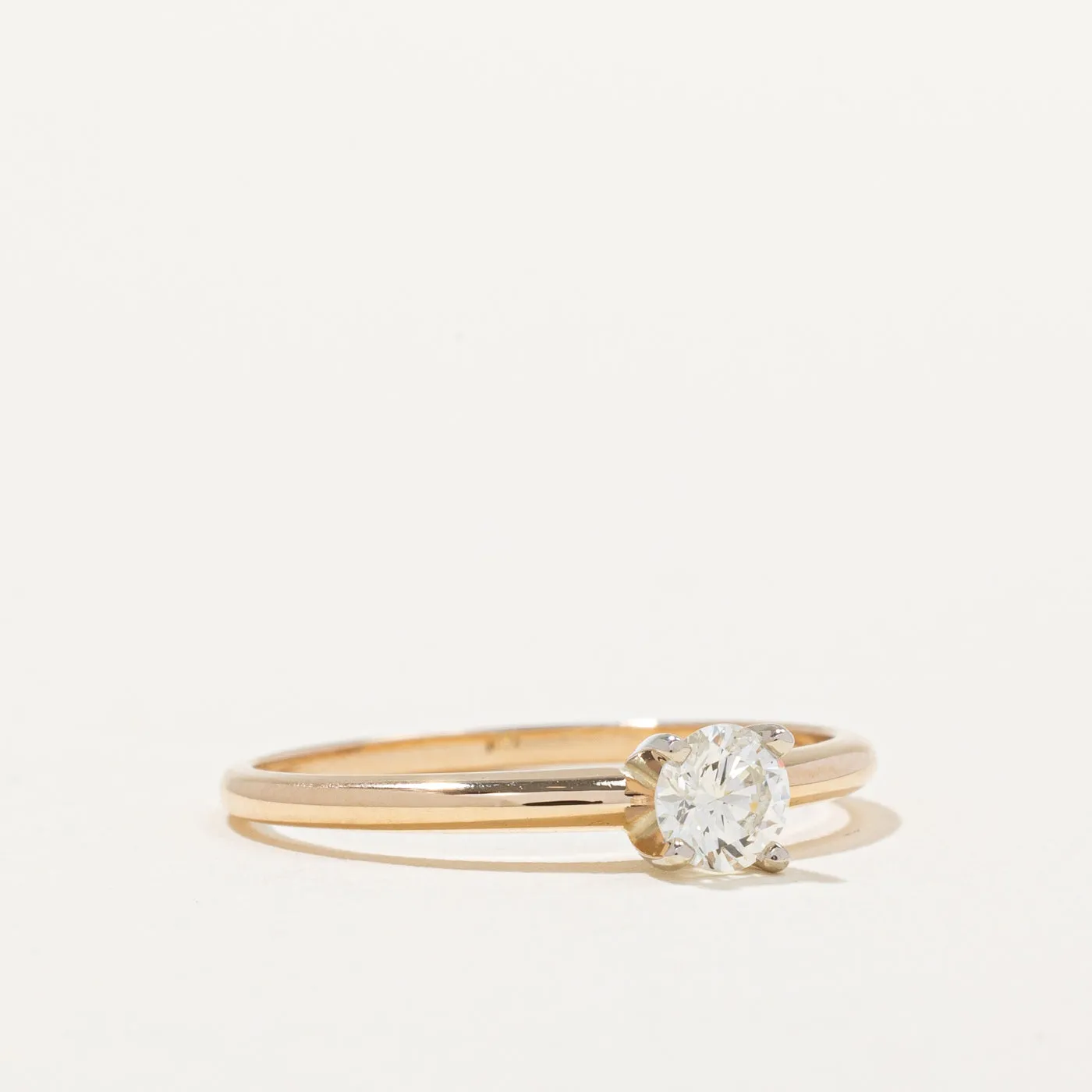 100 Ways Jewelry 100 Ways' 14k Diamond Engagement Ring | 0.28ct VS1/VS2 H | SZ 6.5 |