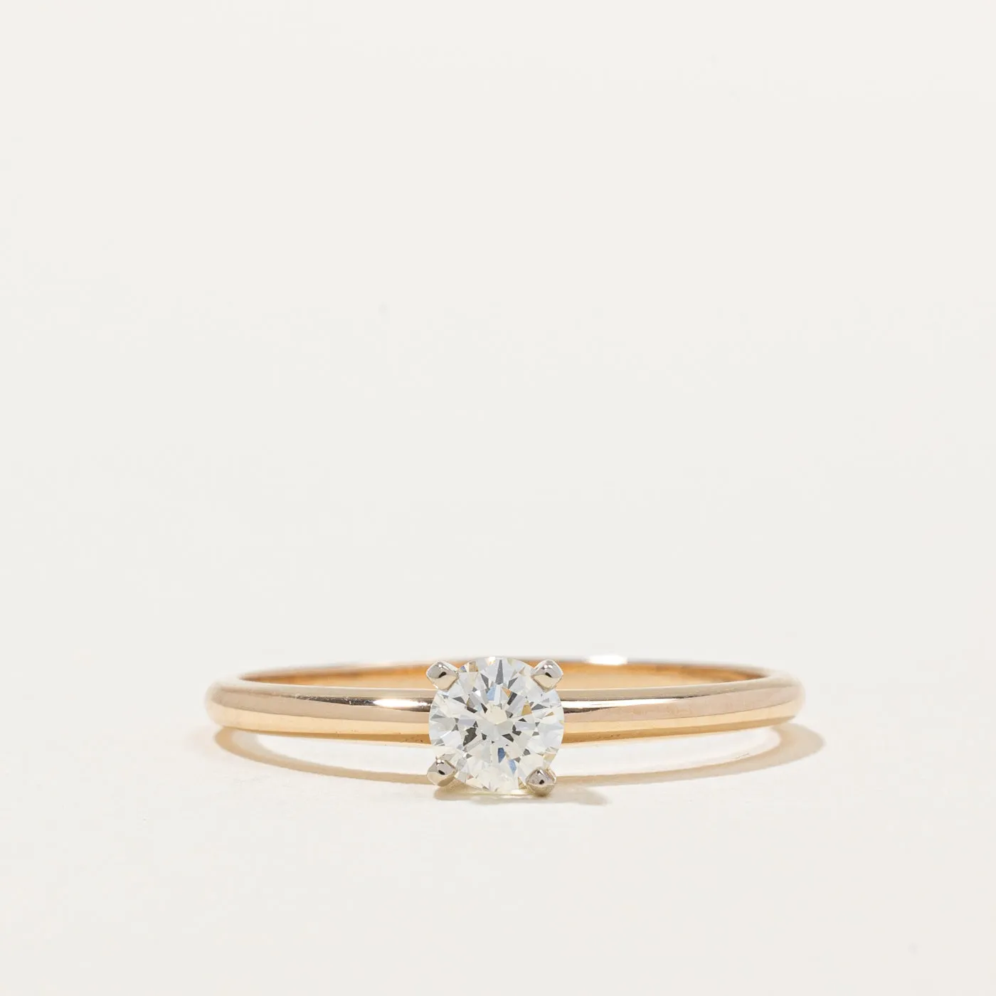 100 Ways Jewelry 100 Ways' 14k Diamond Engagement Ring | 0.28ct VS1/VS2 H | SZ 6.5 |