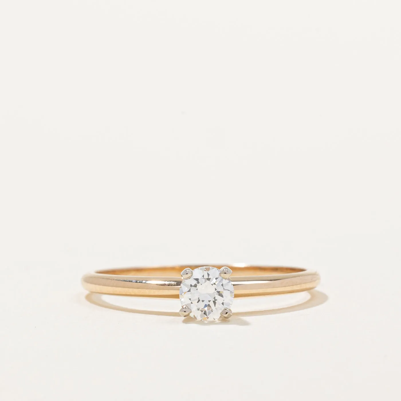100 Ways Jewelry 100 Ways' 14k Diamond Engagement Ring | 0.29ct VS1 G | SZ 6.25 |