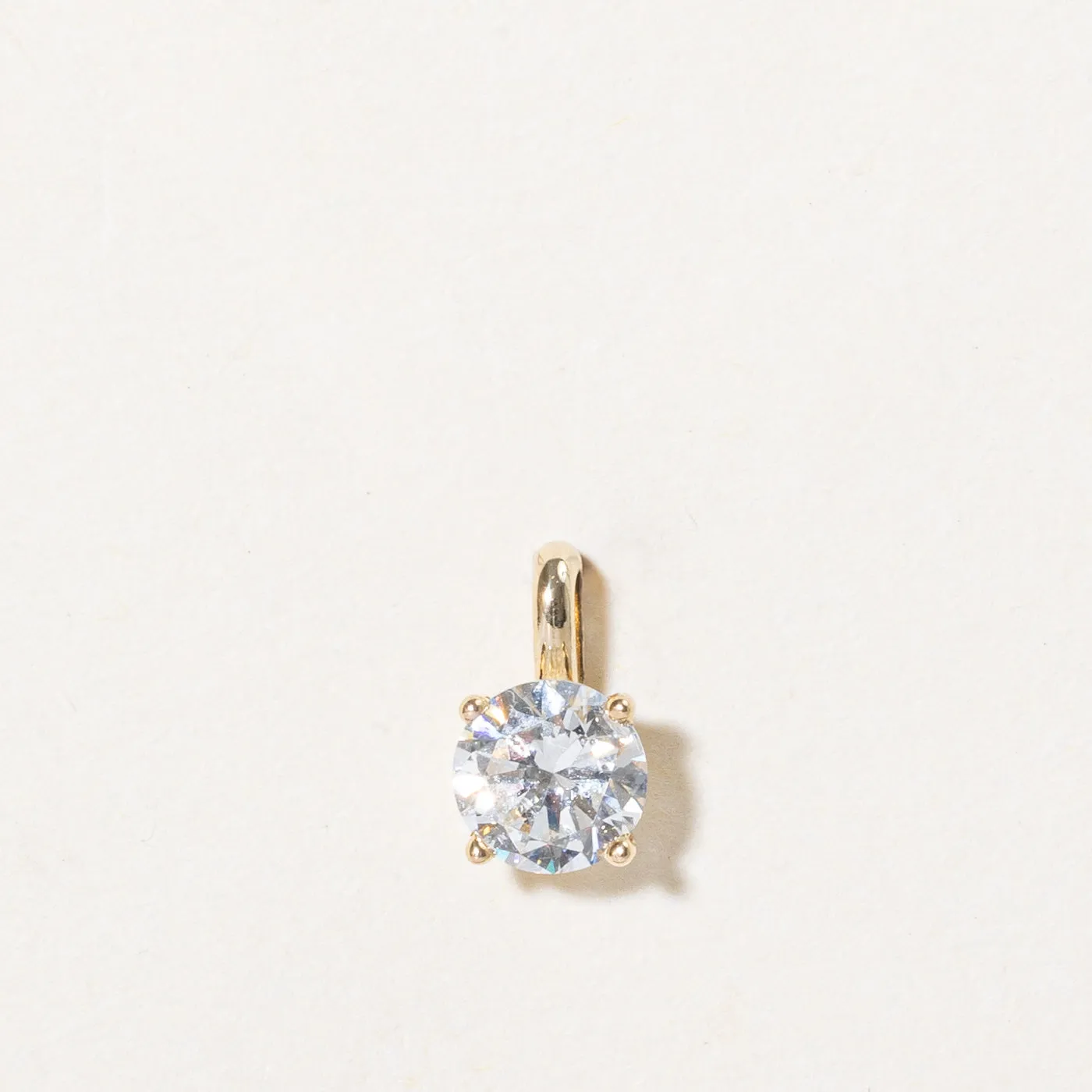 100 Ways Jewelry 100 Ways' 14k GIA Certified Diamond Pendant | 0.44ct SI1 G |