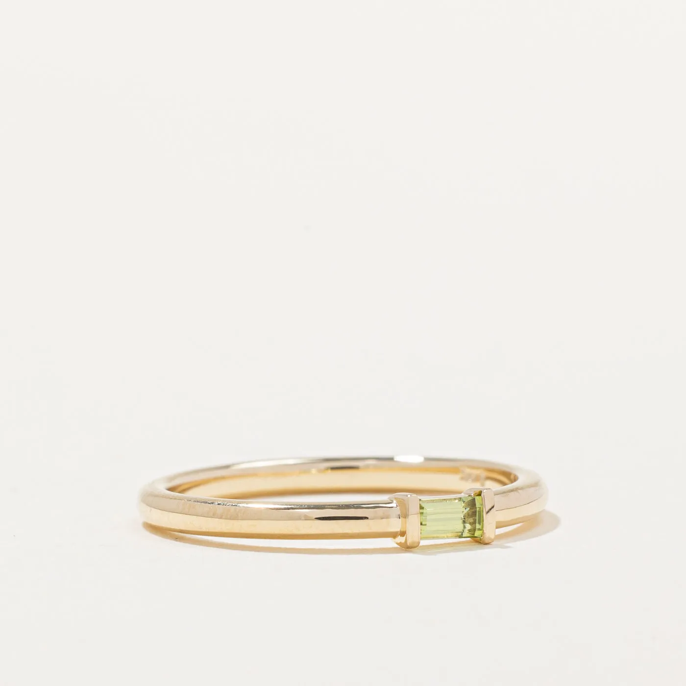 100 Ways Jewelry 100 Ways' 14k Peridot Ring | 0.12ct | SZ 6.75 |