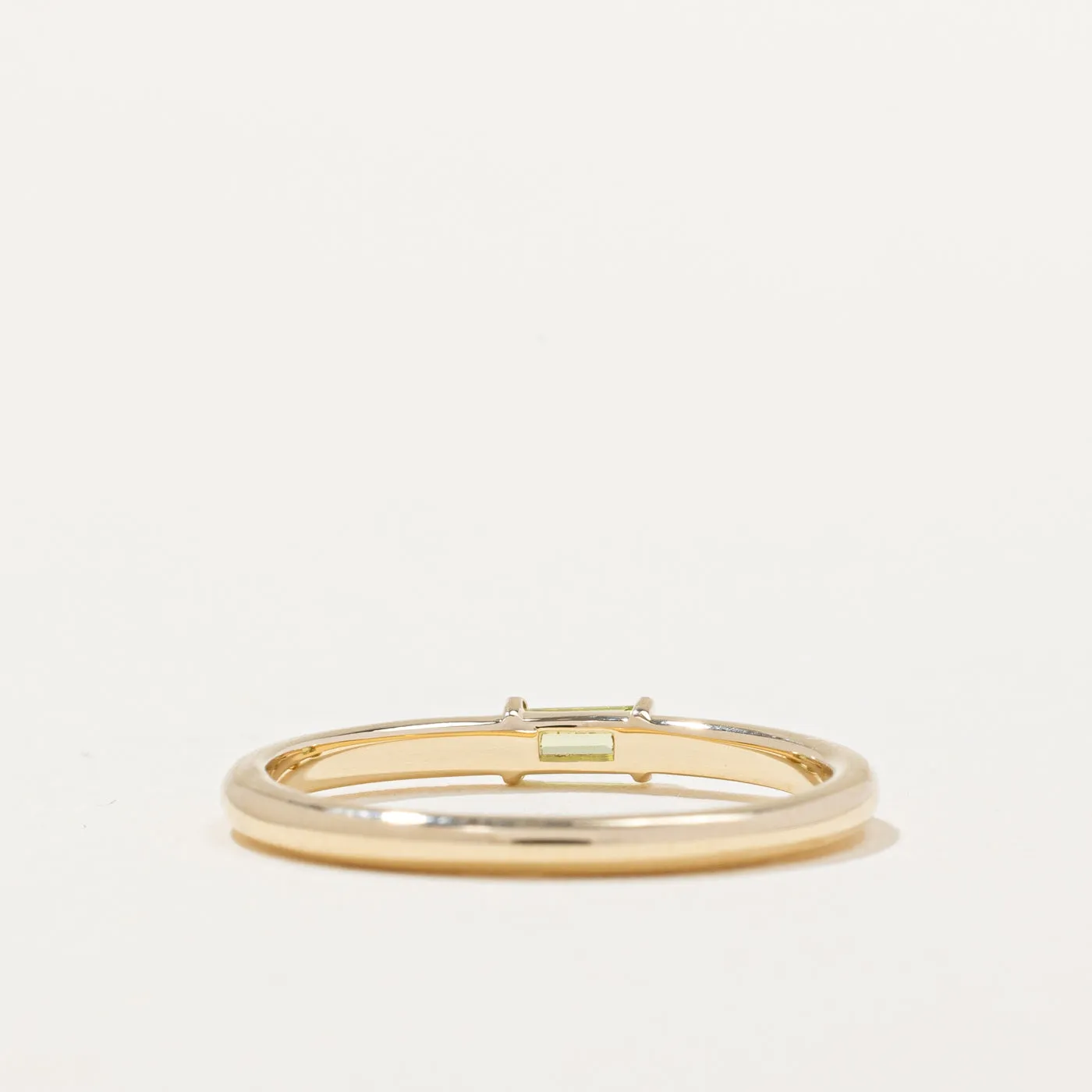 100 Ways Jewelry 100 Ways' 14k Peridot Ring | 0.12ct | SZ 6.75 |
