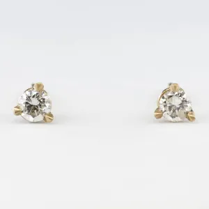 100 Ways Jewelry '100 Ways' 14k Yellow Gold Diamond Martini Studs | 1/4 ctw |