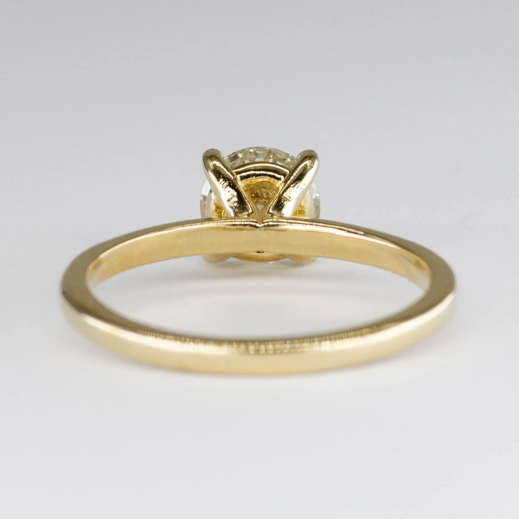 100 Ways Jewelry 100 Ways' 14k Yellow Gold Diamond Solitaire Ring | 1.08ct | SZ 6.75