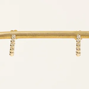 100 Ways Jewelry 100 Ways' 14k Yellow Gold Hoop Earrings