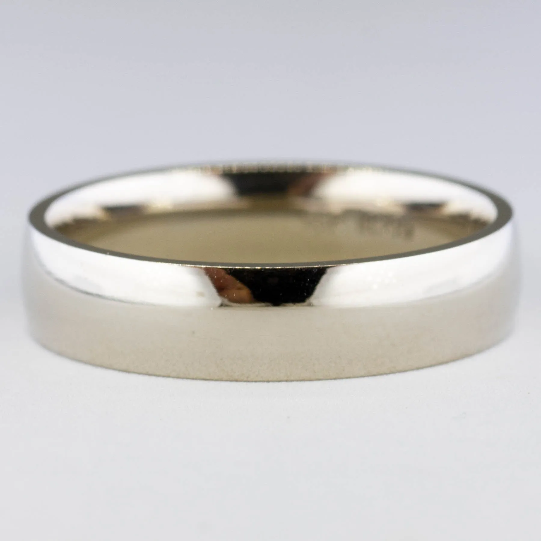 100 Ways Jewelry '100 Ways' 18k White Gold Band | 5mm