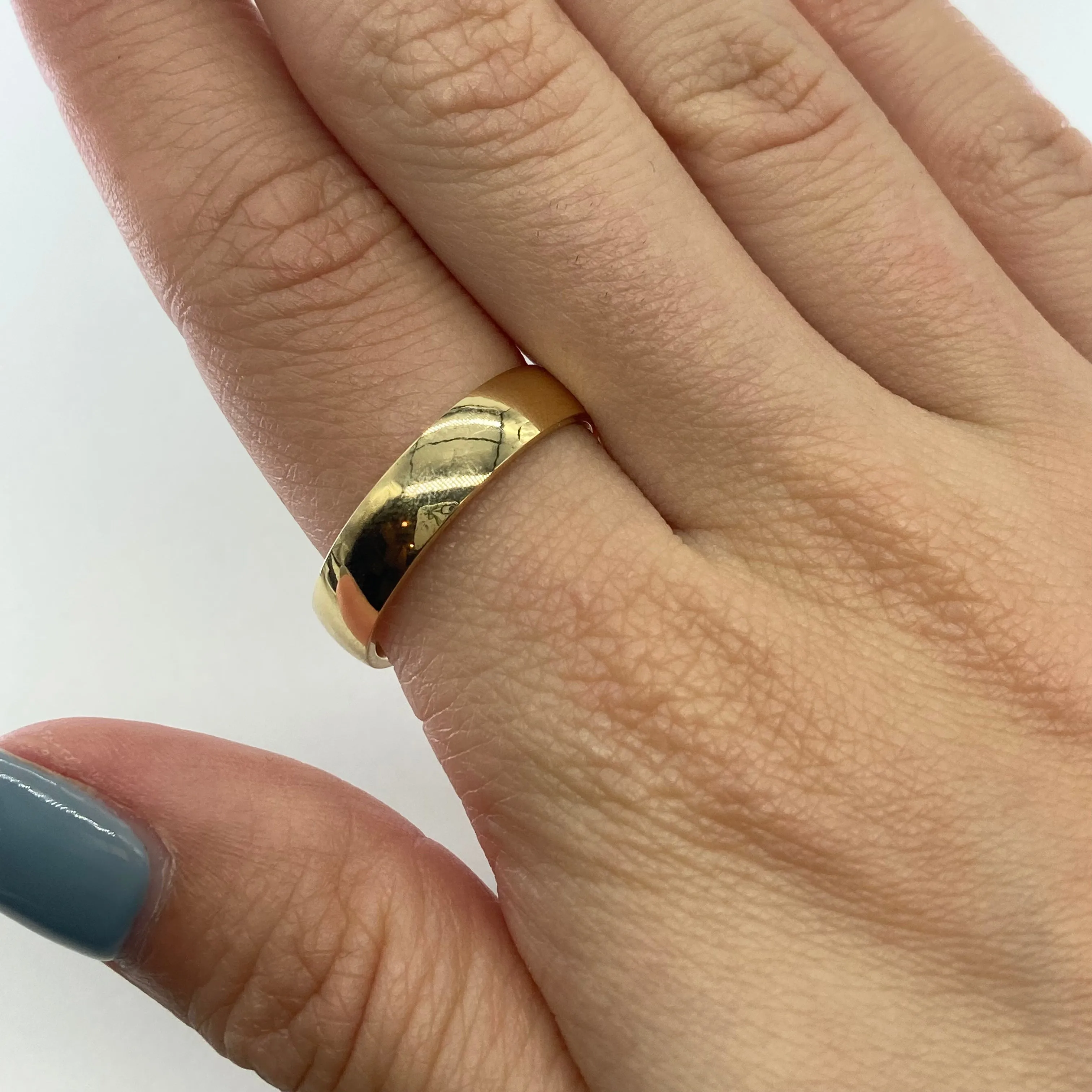 100 Ways Jewelry '100 Ways' 18k Yellow Gold Band | 5mm