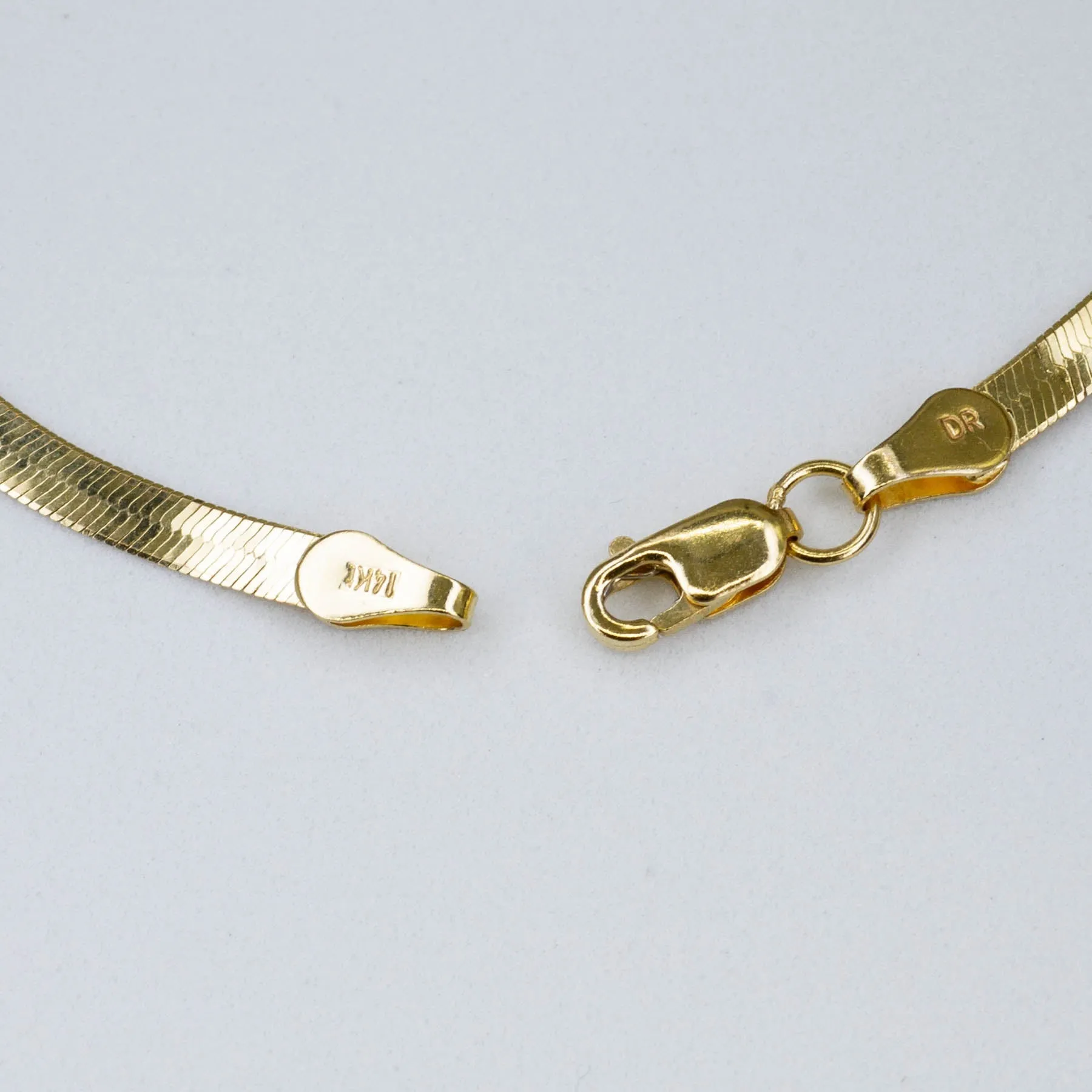 100 Ways Jewelry '100 Ways' 4mm Herringbone Chain | 18" |