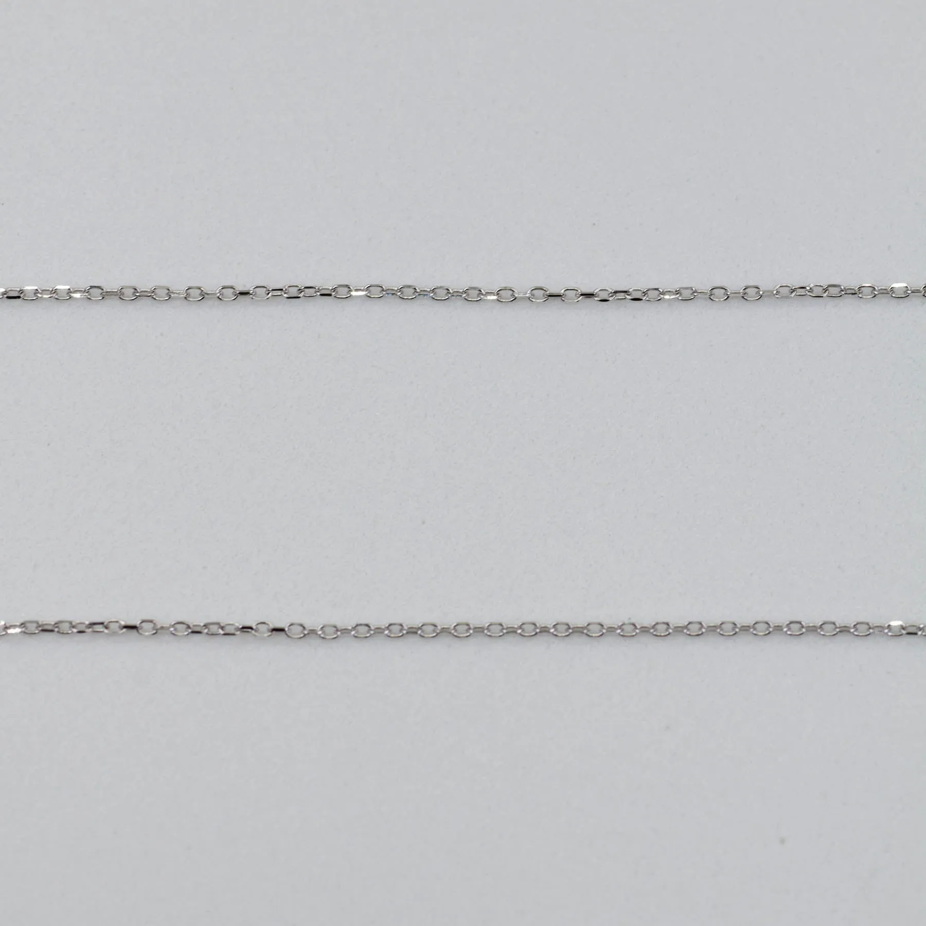 100 Ways Jewelry '100 Ways' Adjustable White Gold Chain |