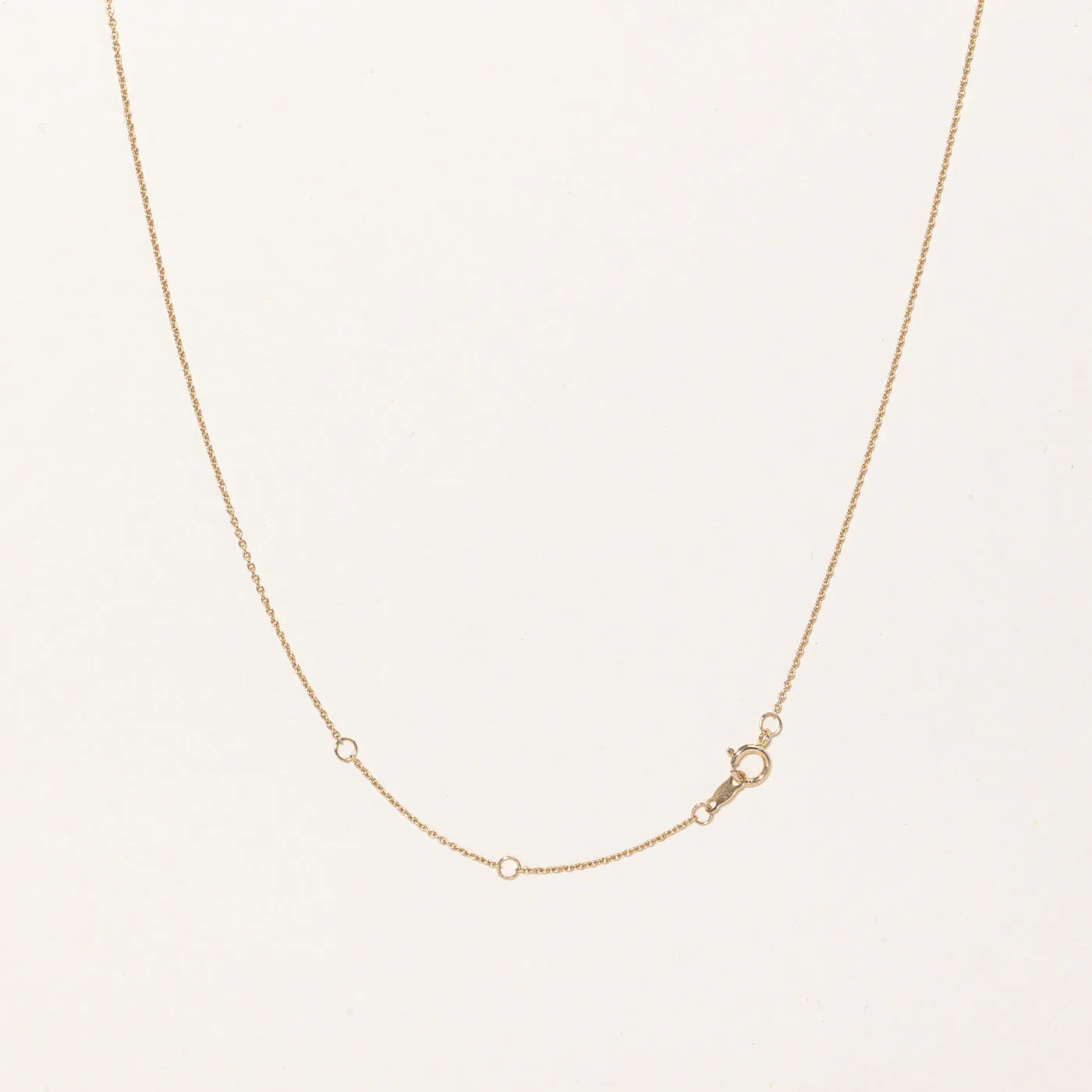 100 Ways Jewelry 100 Ways' Baguette Cut Diamond Pendant Necklace | 0.25ctw | 18" |
