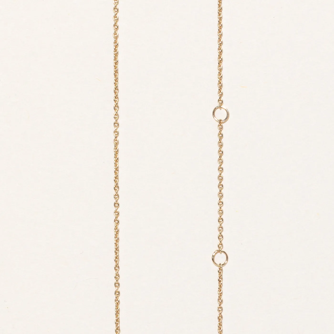 100 Ways Jewelry 100 Ways' Baguette Cut Diamond Pendant Necklace | 0.25ctw | 18" |