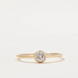 100 Ways Jewelry '100 Ways' Bezel Set Diamond Ring | 0.15ct | SZ 6.75 |