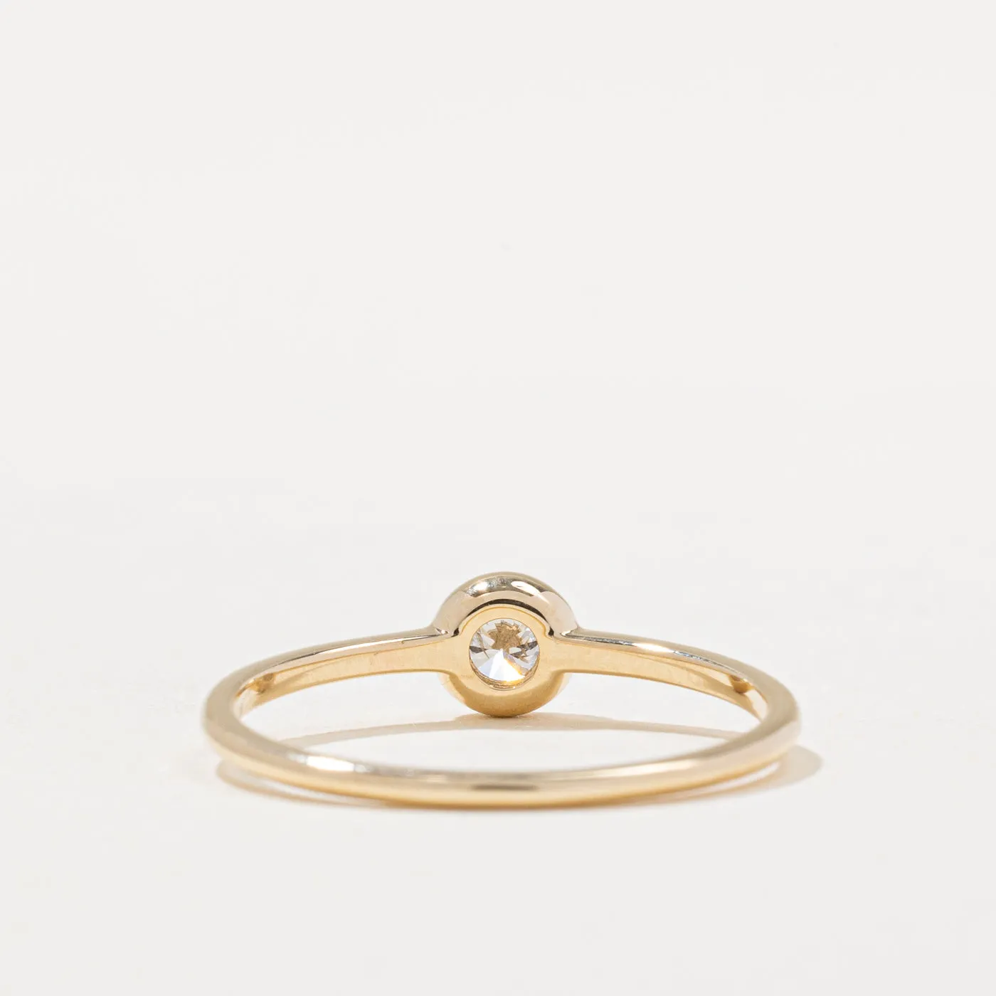 100 Ways Jewelry '100 Ways' Bezel Set Diamond Ring | 0.15ct | SZ 6.75 |