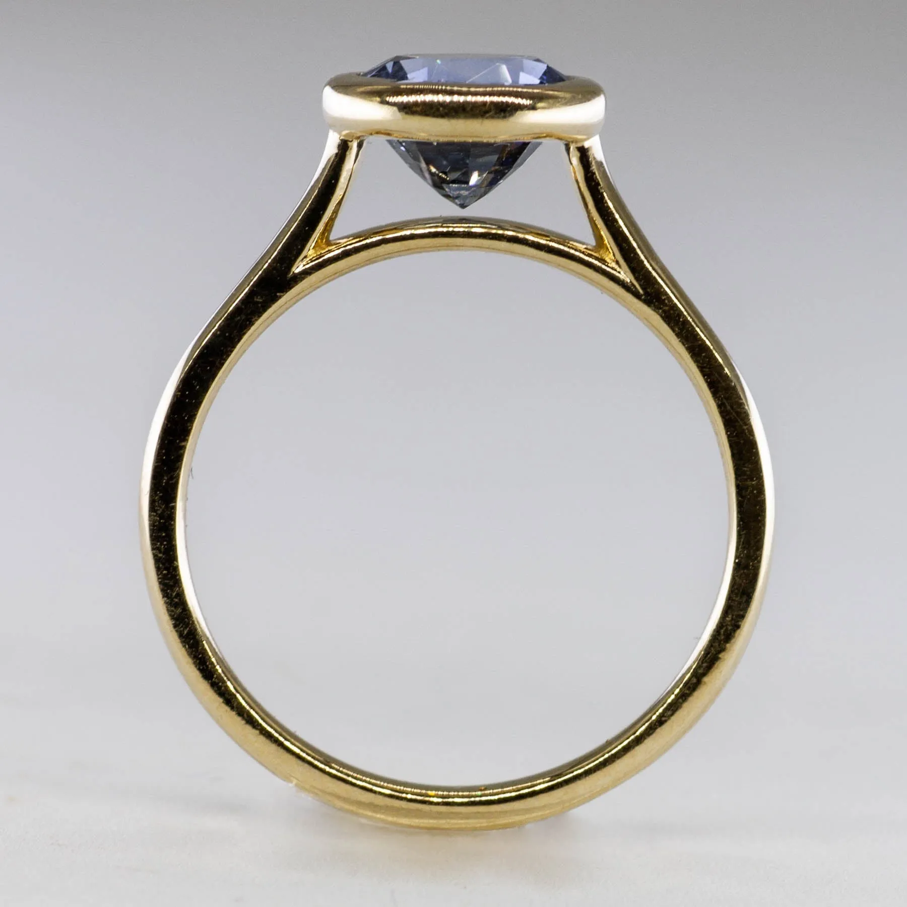 100 Ways Jewelry '100 Ways' Bezel Set Sapphire Ring | 1.93ct | SZ 6.75 |