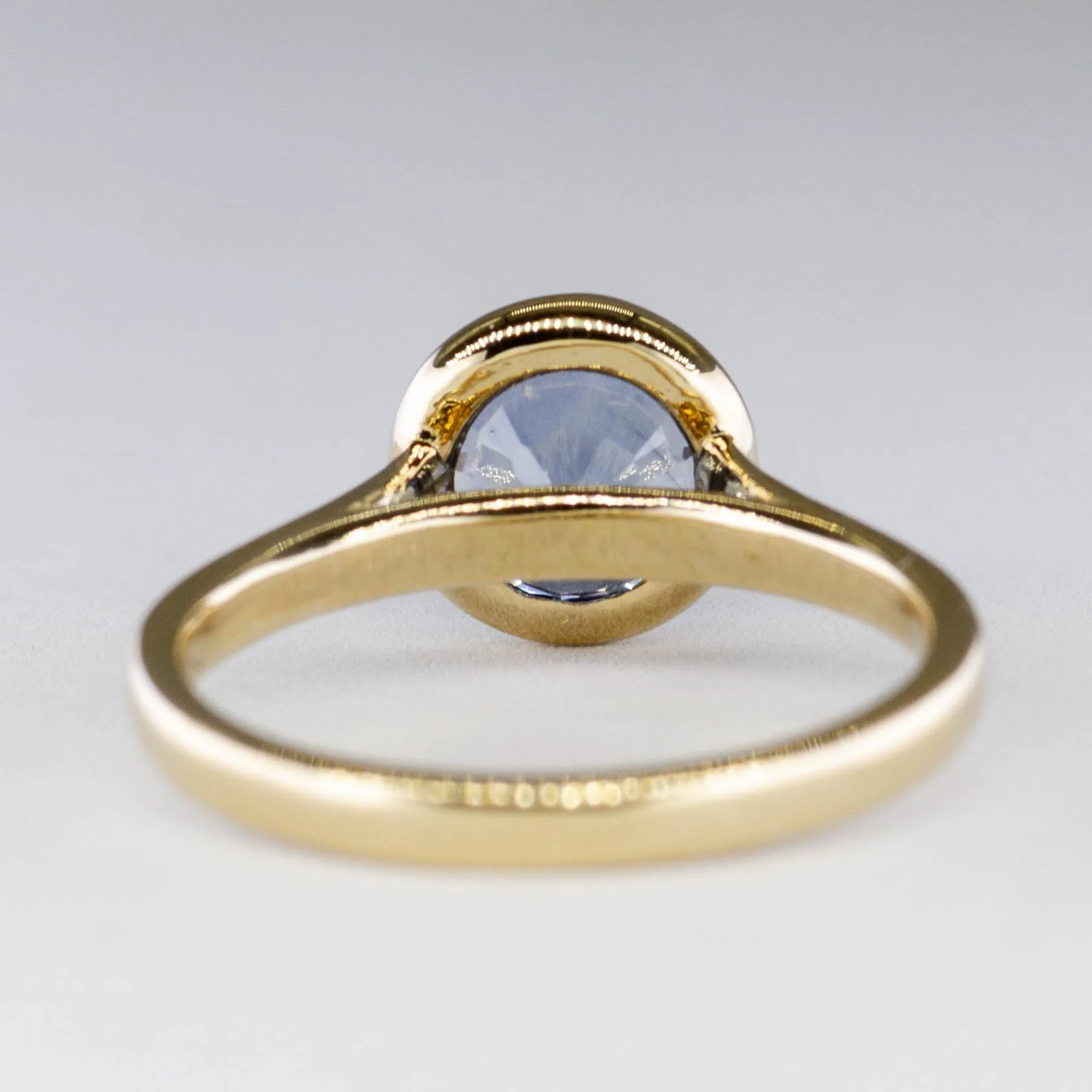 100 Ways Jewelry '100 Ways' Bezel Set Sapphire Ring | 1.93ct | SZ 6.75 |