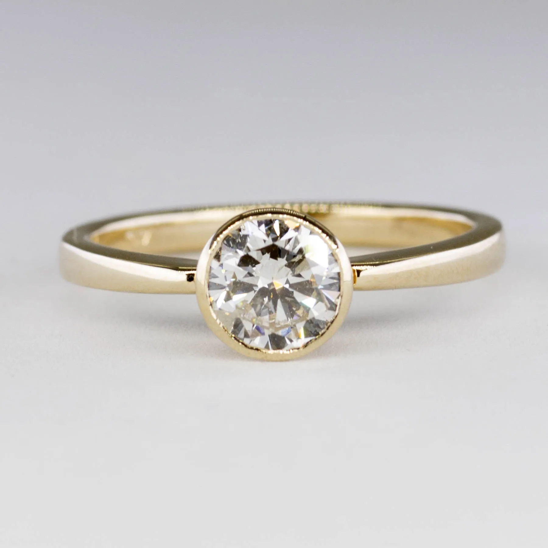 100 Ways Jewelry '100 Ways' Canadian Diamond Bezel Set Solitaire | 1.01ct I1 I | SZ 7.25 |
