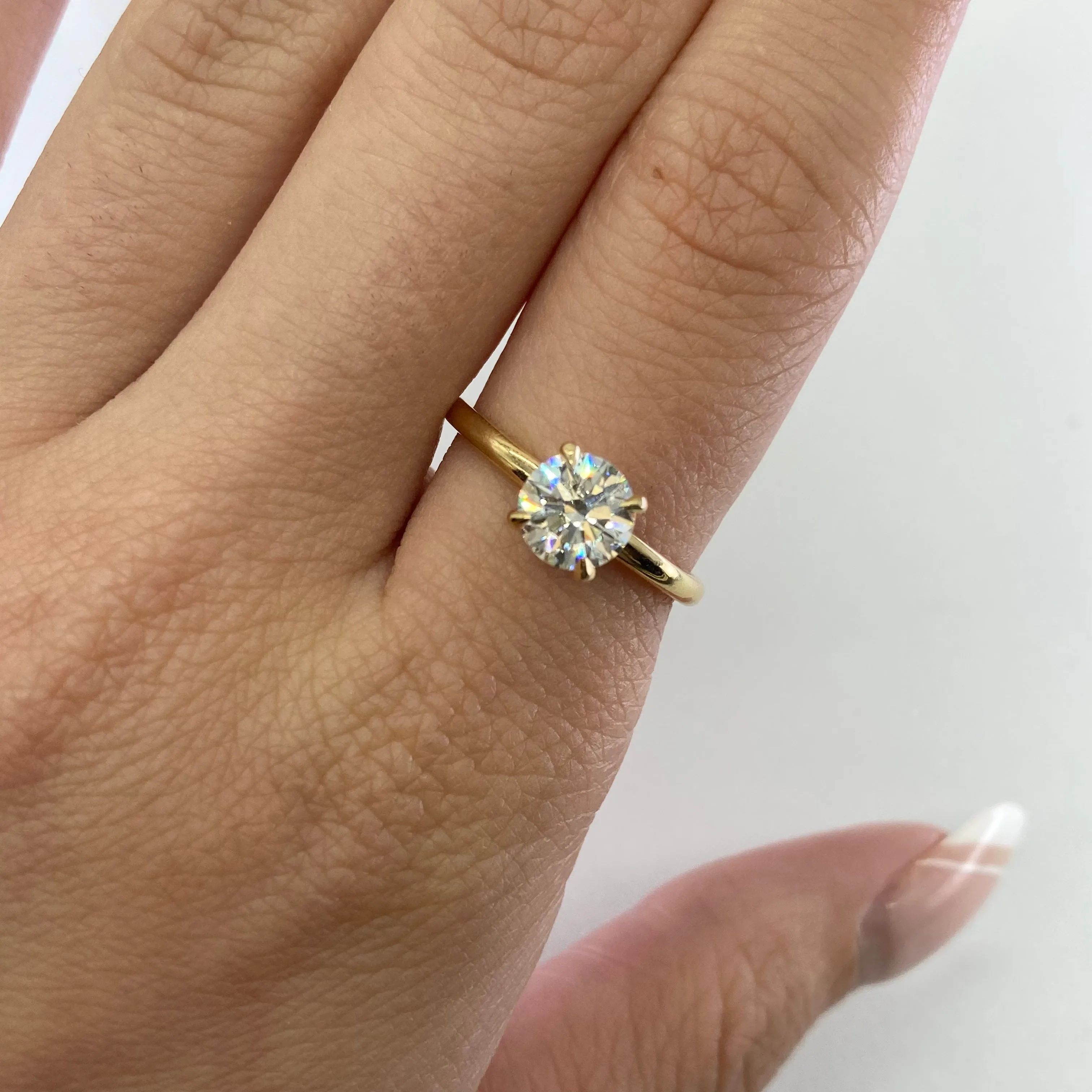 100 Ways Jewelry '100 Ways' Canadian Diamond Solitaire | 1.05ct | SZ 7 |