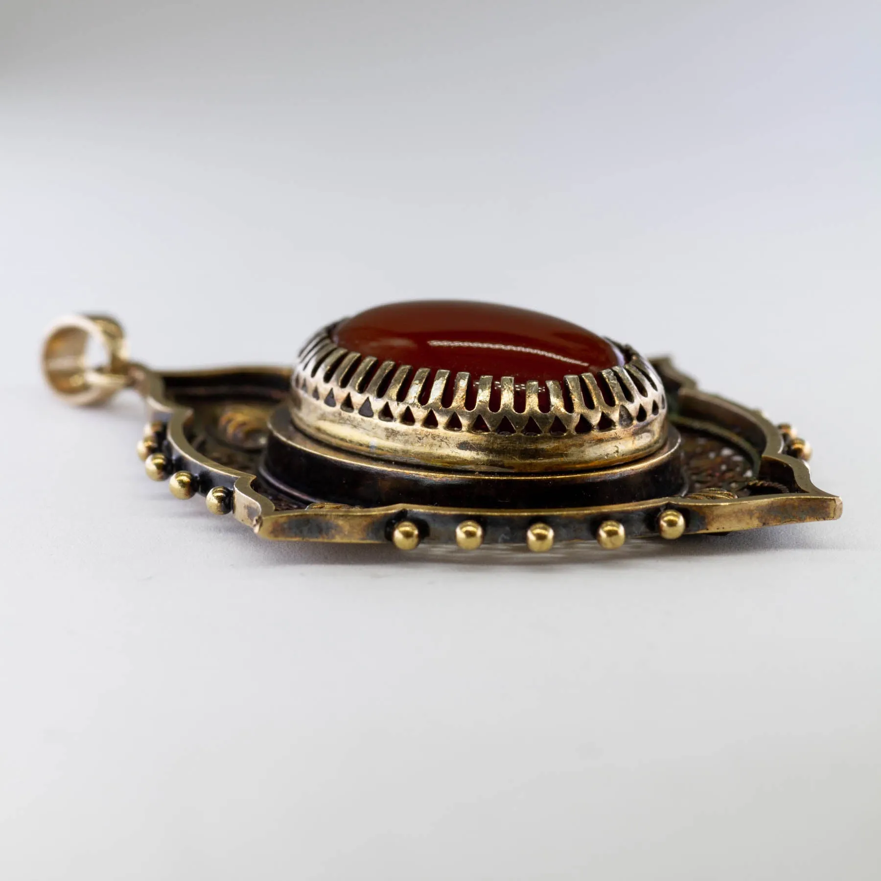 100 Ways Jewelry '100 Ways' Carnelian Cabochon Pendant | 11.25ct |