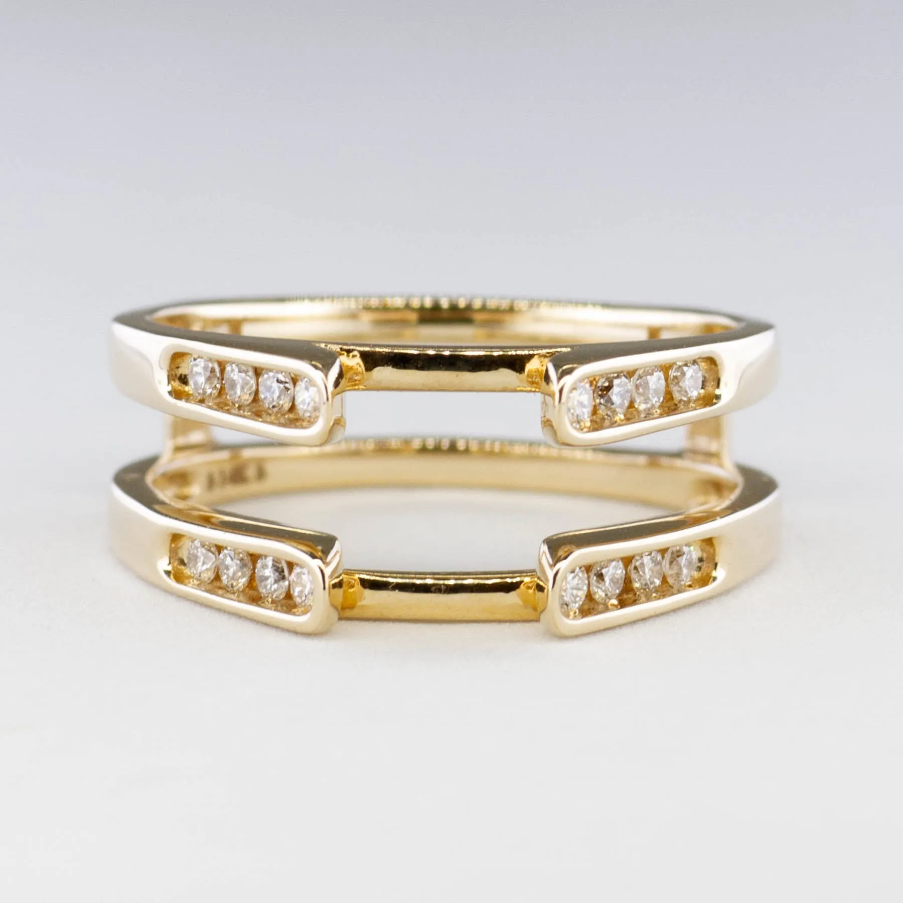 100 Ways Jewelry '100 Ways' Channel Set Ring Enhancer | 0.25ctw | SZ 6.75 |
