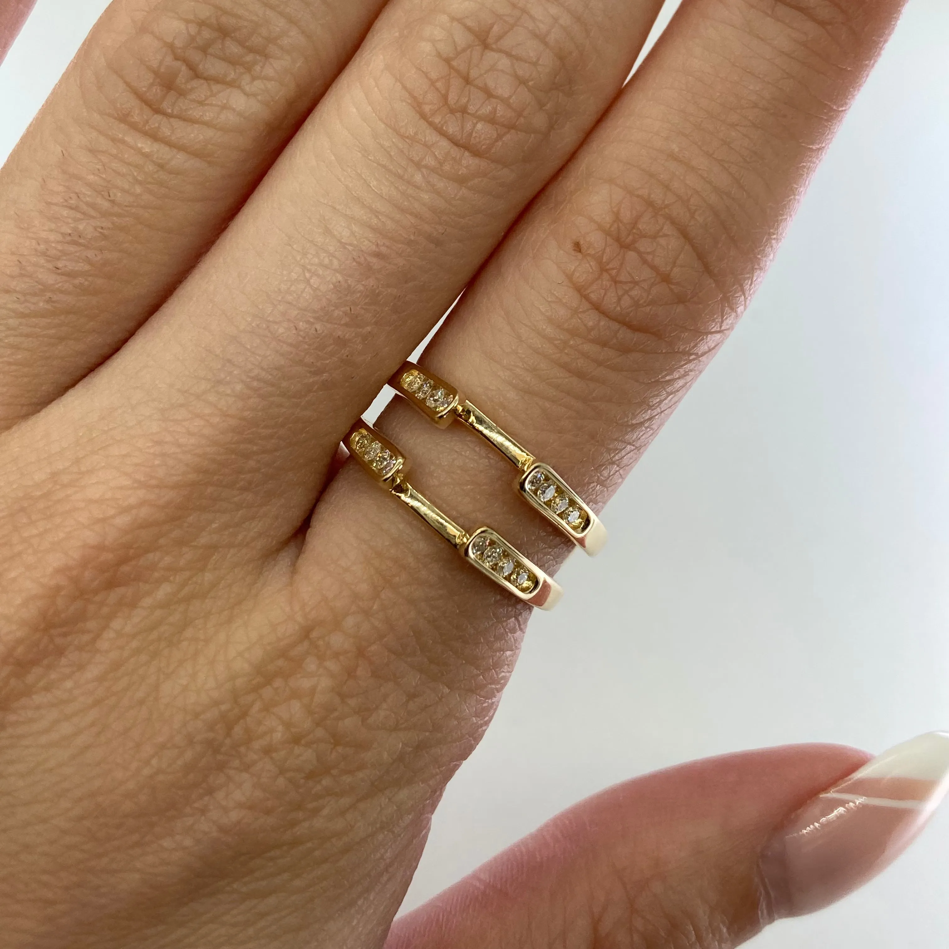 100 Ways Jewelry '100 Ways' Channel Set Ring Enhancer | 0.25ctw | SZ 6.75 |