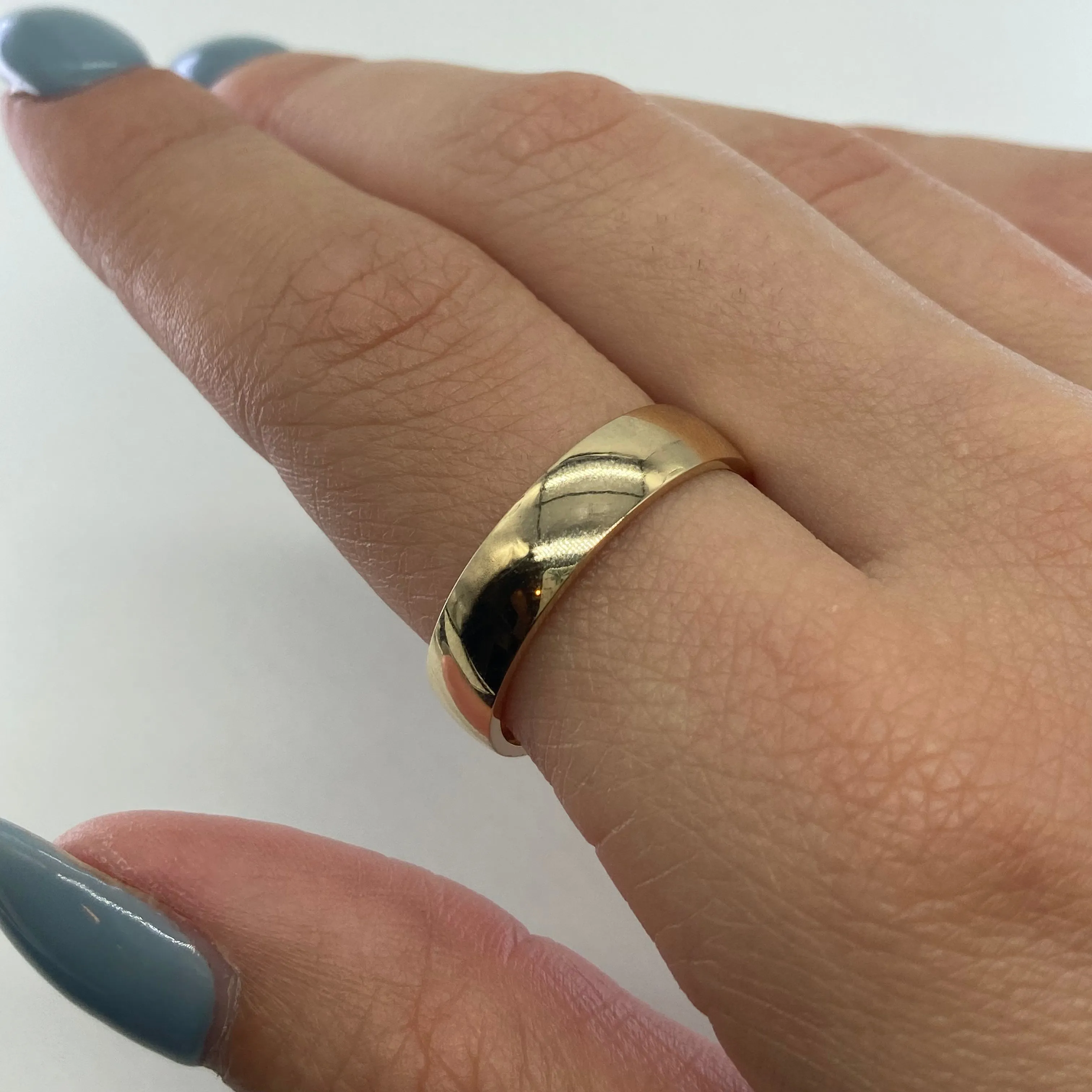 100 Ways Jewelry '100 Ways' Classic Yellow Gold Band |