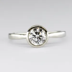 100 Ways Jewelry '100 Ways' Diamond Bezel 18k Gold Ring | 0.76ct VS2 H | SZ 6