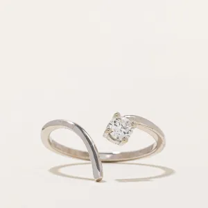 100 Ways Jewelry '100 Ways' Diamond Freeform Engagement Ring | 0.22ct - 0.25ct | SZ 7 |