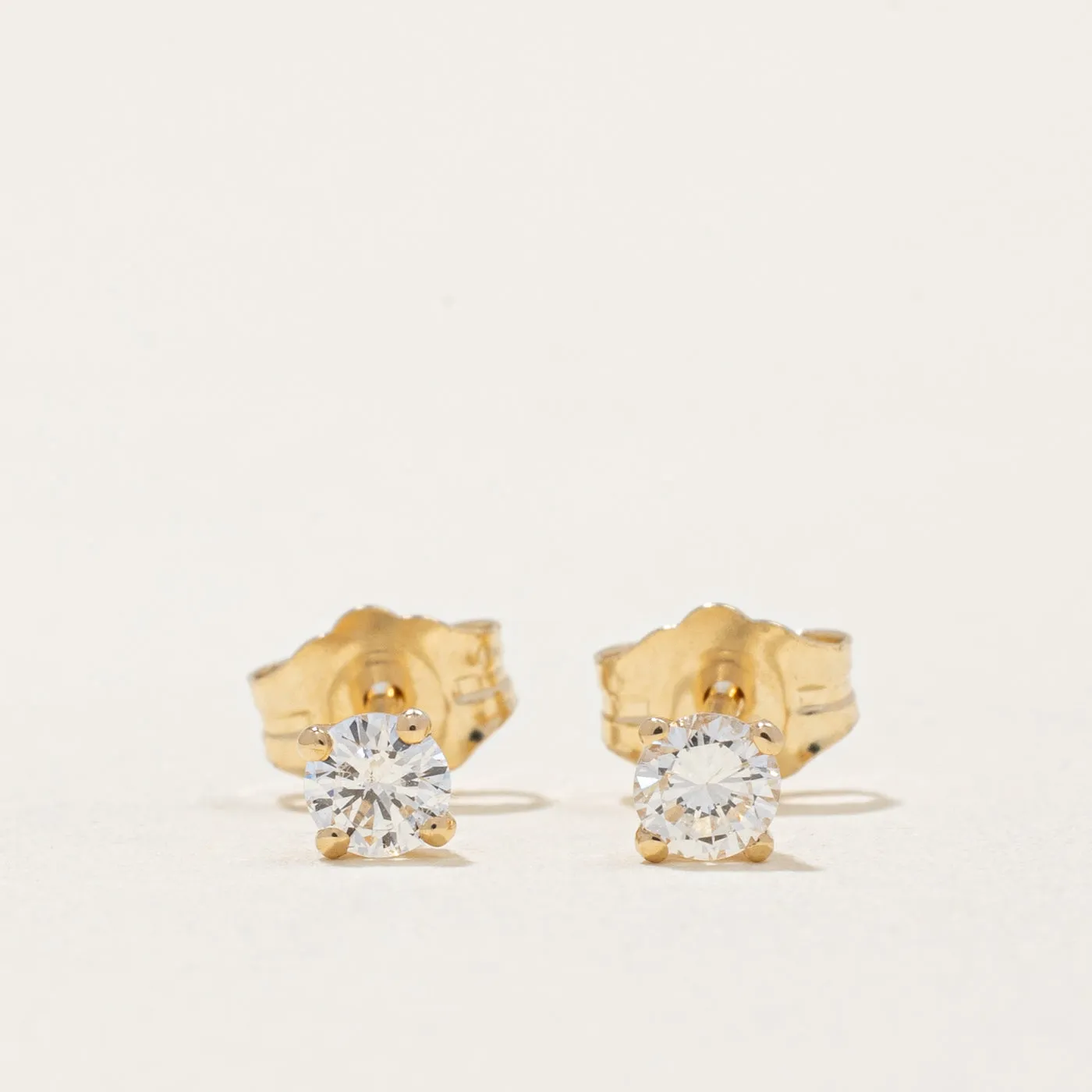 100 Ways Jewelry 100 Ways Diamond Stud Earrings | 0.25ctw D-F SI1/2 |