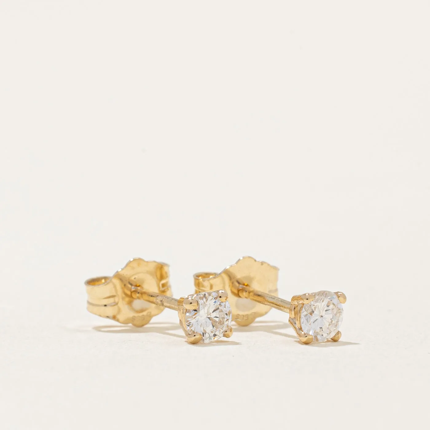 100 Ways Jewelry 100 Ways Diamond Stud Earrings | 0.25ctw D-F SI1/2 |