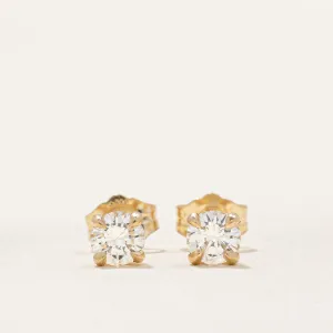 100 Ways Jewelry '100 Ways' Diamond Stud Earrings | 0.58ctw SI1/SI2 J/K |