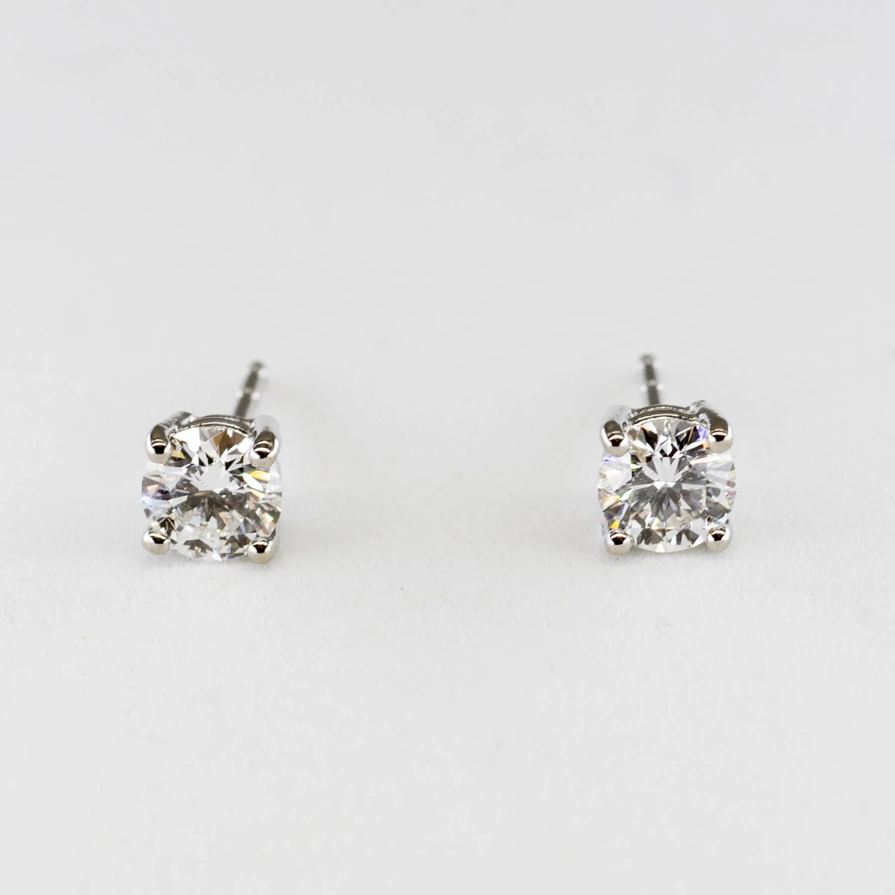 100 Ways Jewelry '100 Ways' Diamond Studs in White or Yellow Gold | 2/3 carat | Options Available |