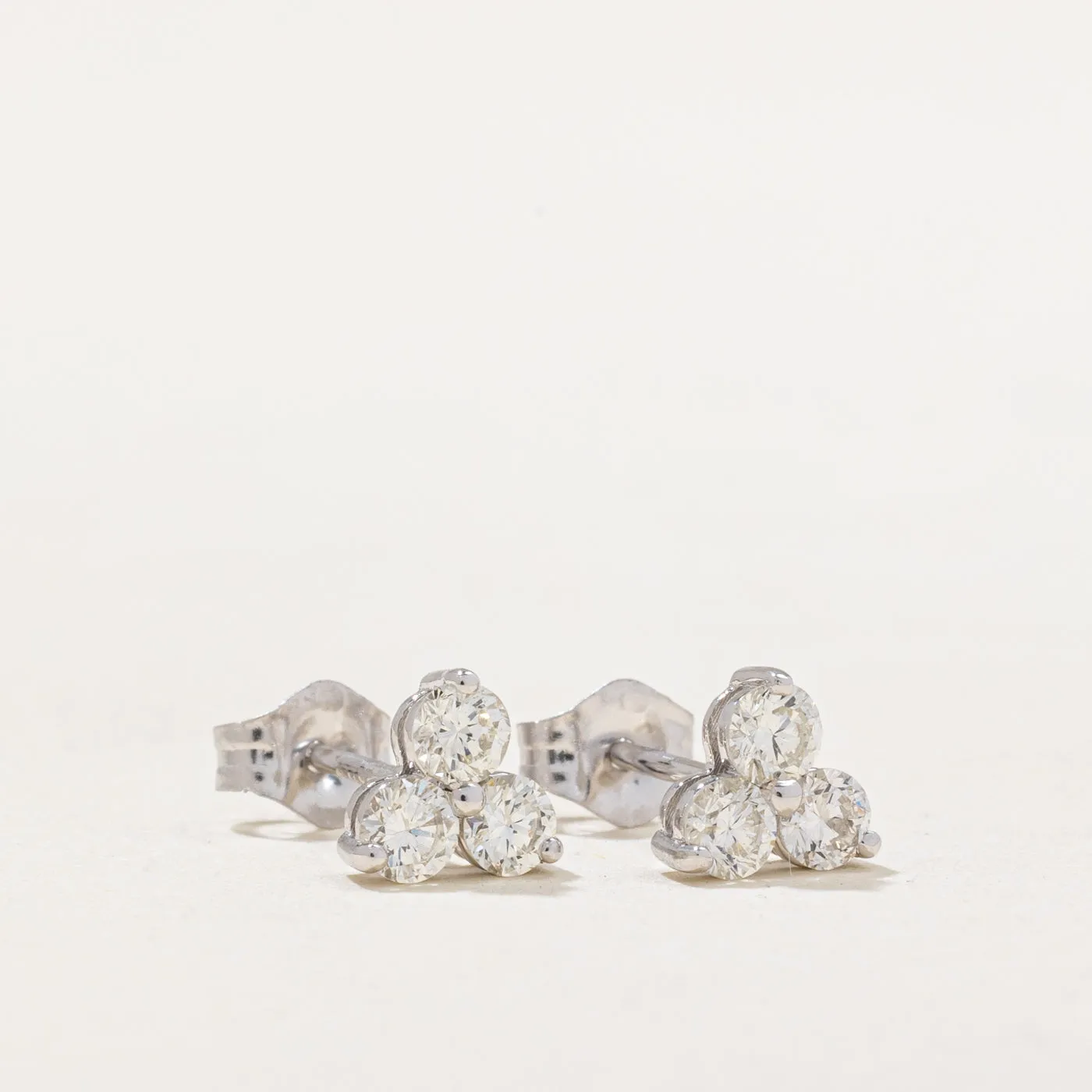 100 Ways Jewelry '100 Ways' Diamond Trio Cluster Earrings | 0.50ctw |