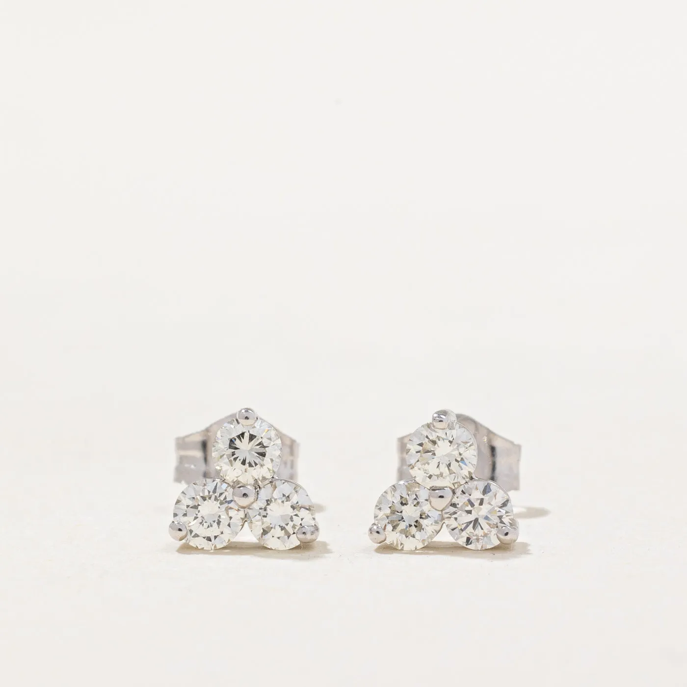 100 Ways Jewelry '100 Ways' Diamond Trio Cluster Earrings | 0.50ctw |