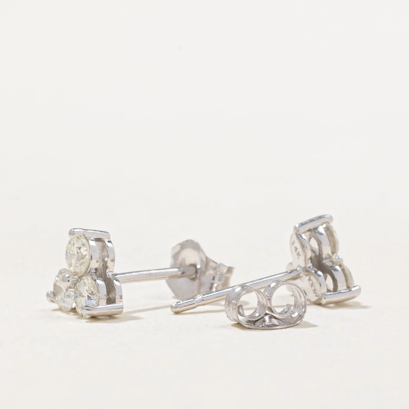 100 Ways Jewelry '100 Ways' Diamond Trio Cluster Earrings | 0.50ctw |