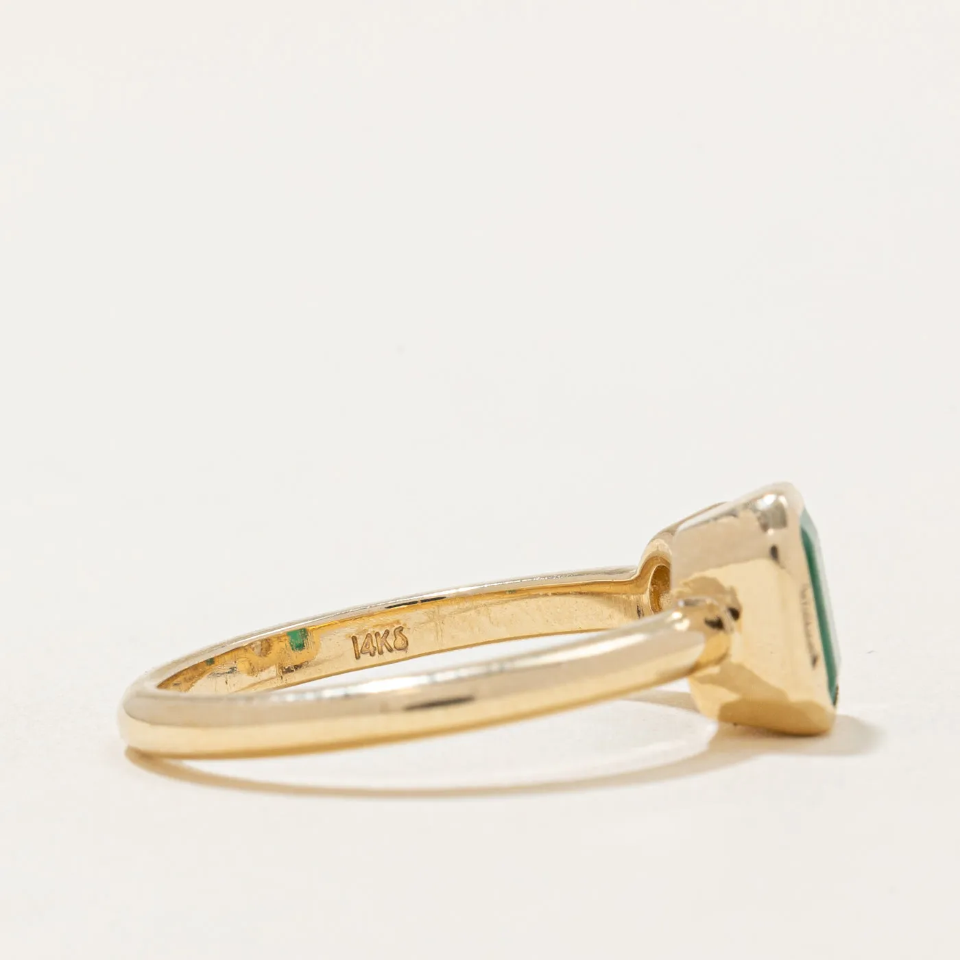 100 Ways Jewelry 100 Ways' Emerald & Diamond Ring | 0.74ct, 0.37ct | SZ 6.75 |
