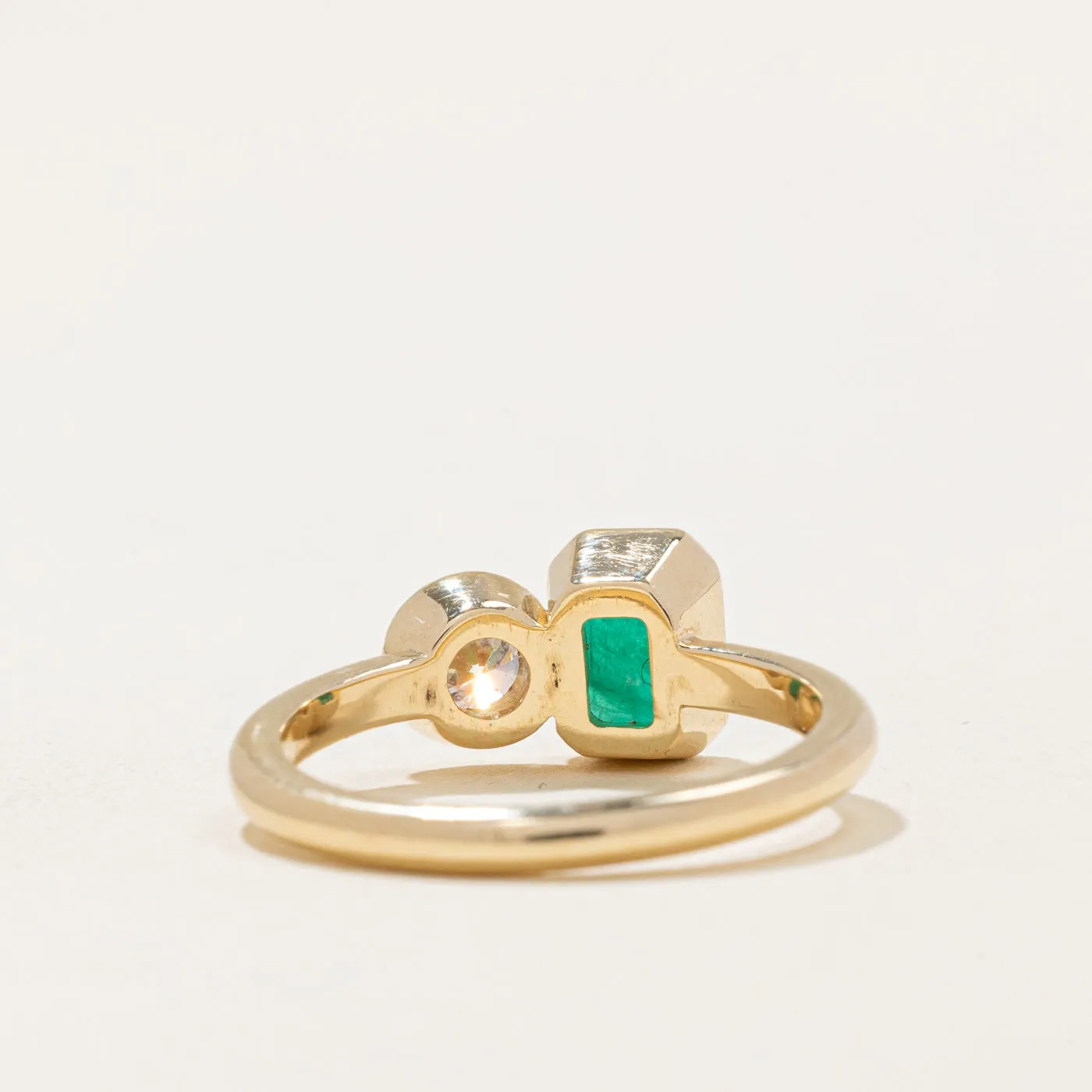 100 Ways Jewelry 100 Ways' Emerald & Diamond Ring | 0.74ct, 0.37ct | SZ 6.75 |