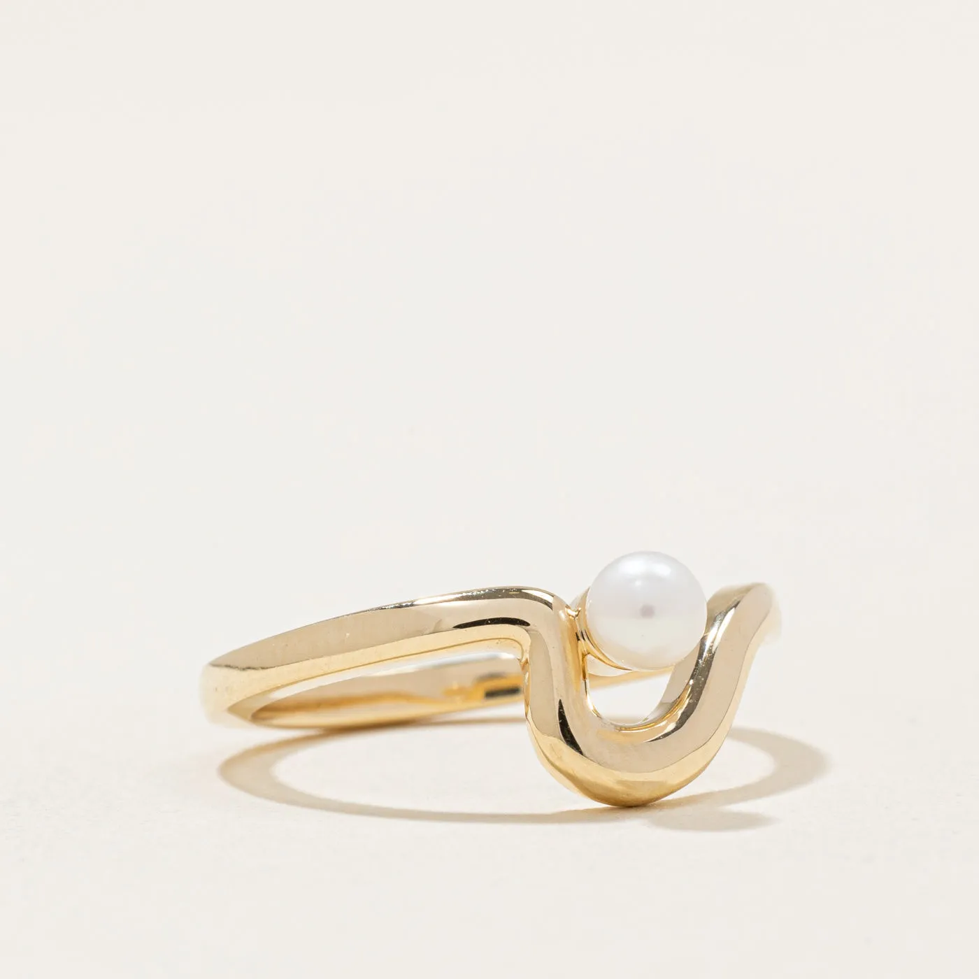 100 Ways Jewelry 100 Ways' Freshwater Pearl Freeform Ring | SZ 6.5 |
