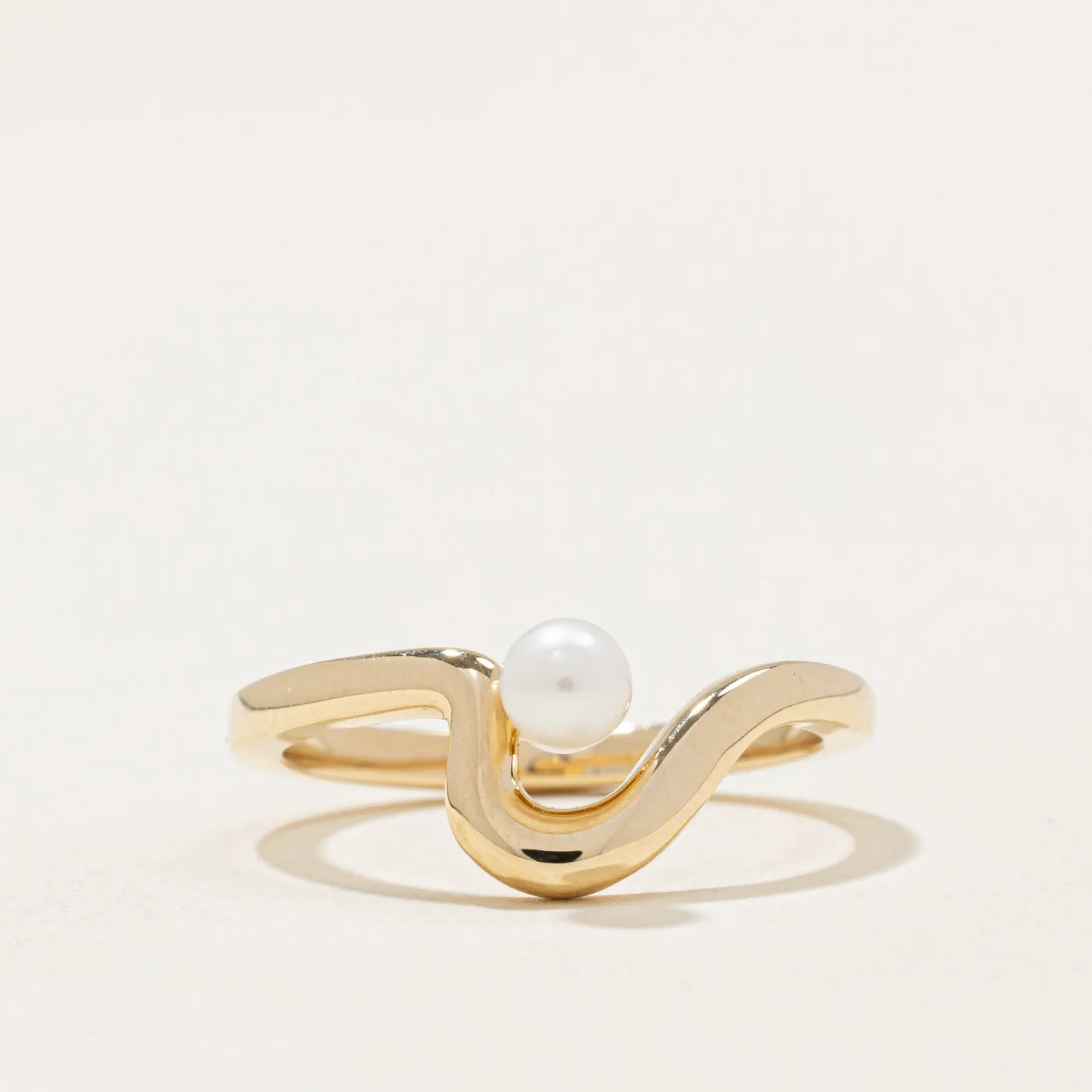 100 Ways Jewelry 100 Ways' Freshwater Pearl Freeform Ring | SZ 6.5 |