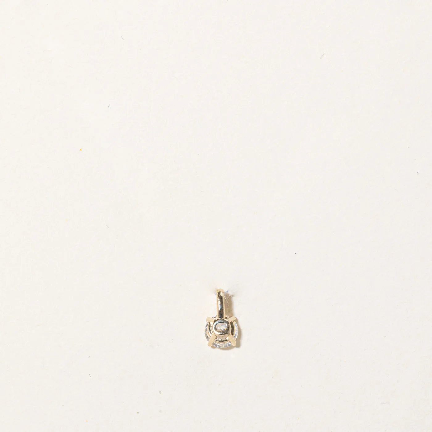100 Ways Jewelry 100 Ways' GIA Certified 14k Diamond Pendant | 0.43ct SI1 G |