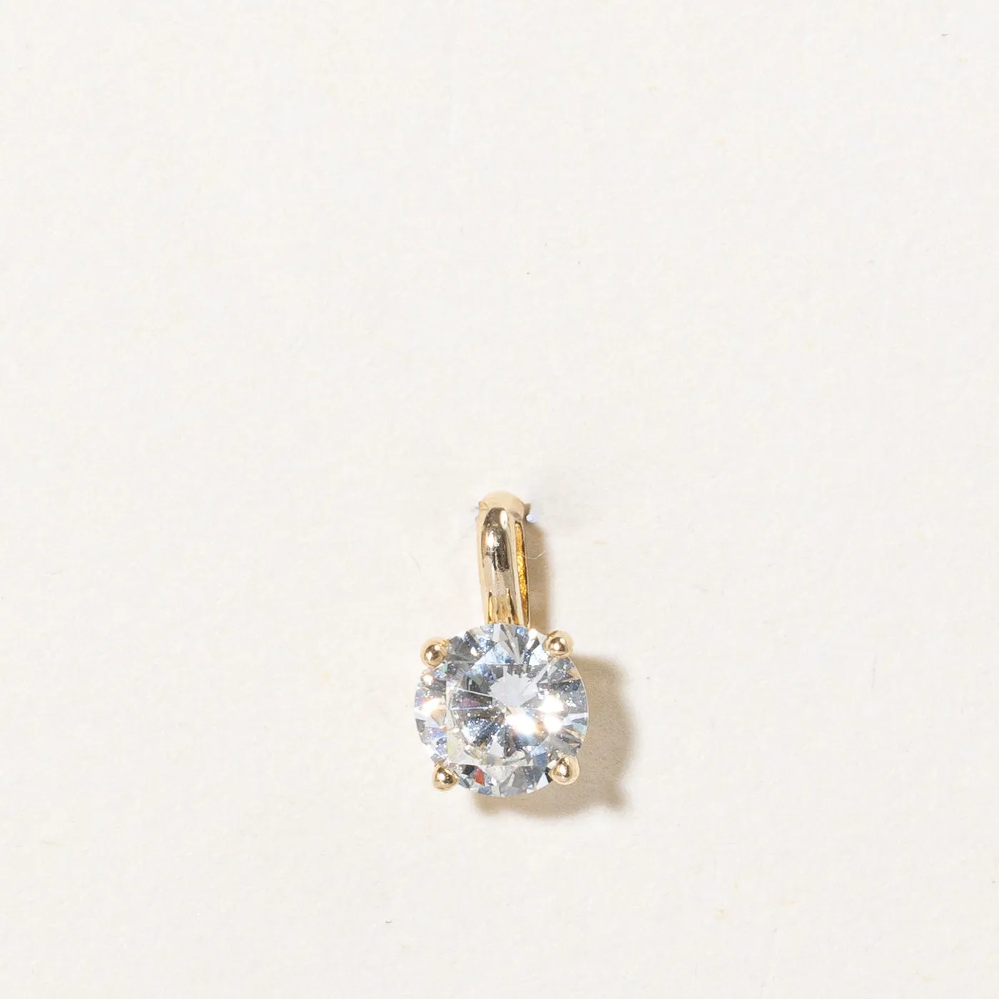 100 Ways Jewelry 100 Ways' GIA Certified 14k Diamond Pendant | 0.43ct SI1 G |
