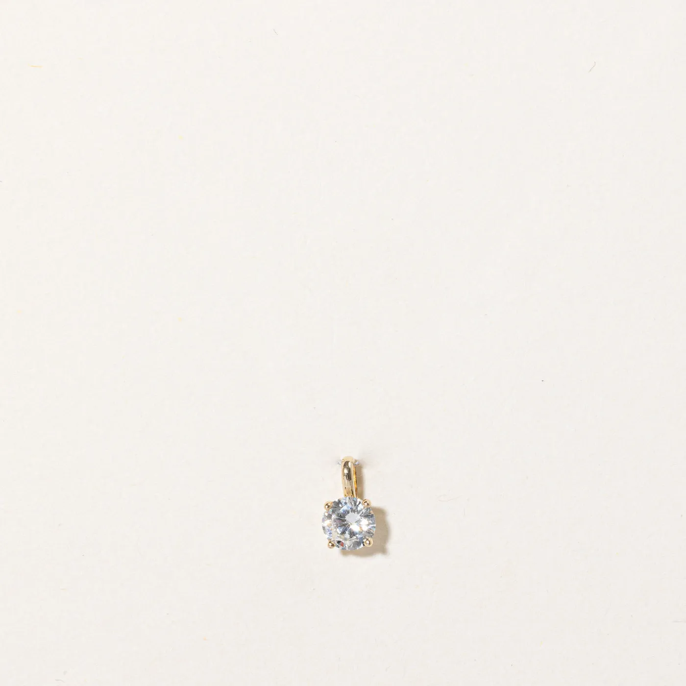 100 Ways Jewelry 100 Ways' GIA Certified 14k Diamond Pendant | 0.43ct SI1 G |