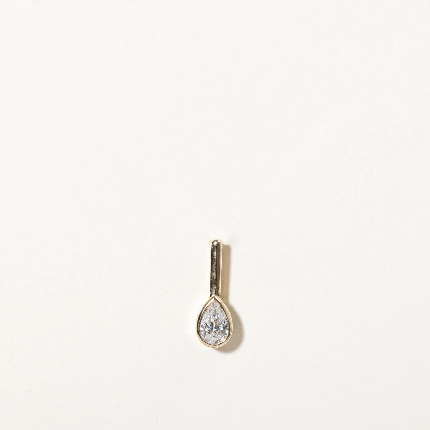 100 Ways Jewelry 100 Ways' GIA Certified Bezel Set Diamond Pendant | 0.46ct VS2 F |