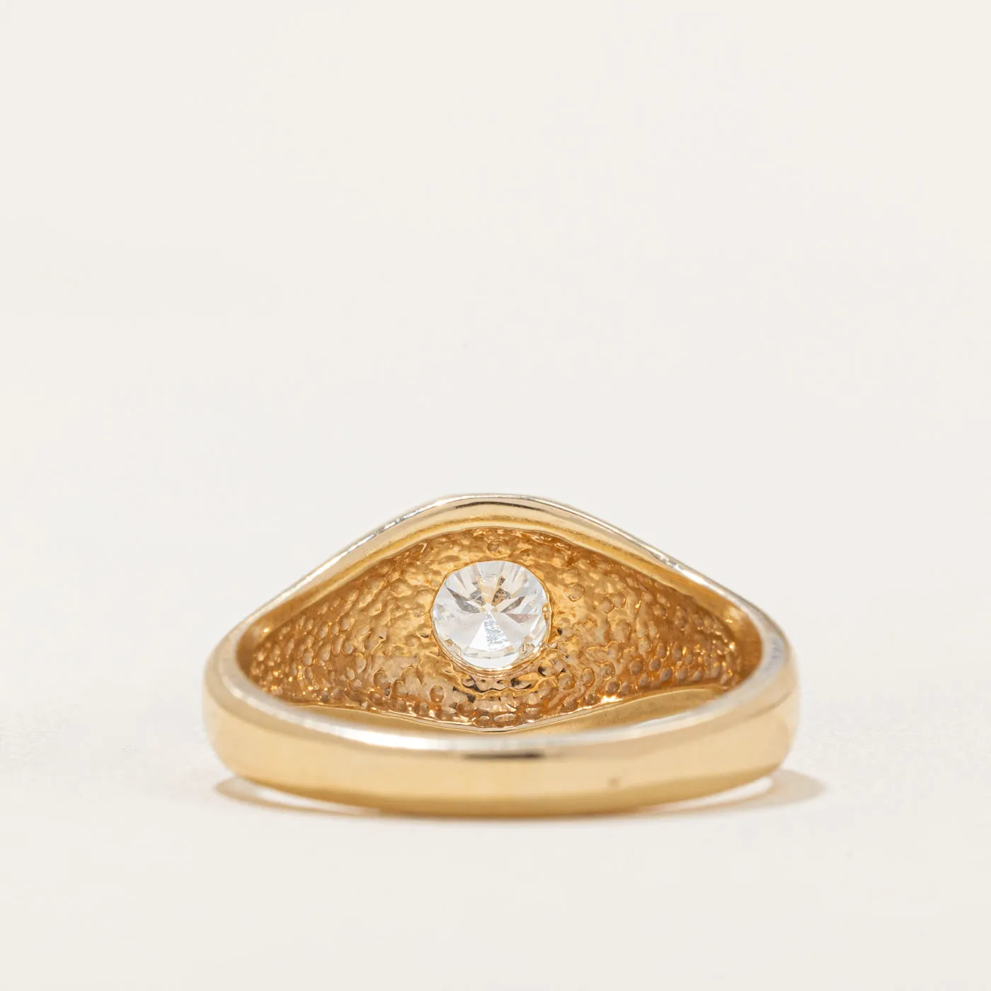 100 Ways Jewelry '100 Ways' GIA Certified Diamond Belcher Set Ring | 0.57ct | SZ 9.5 |