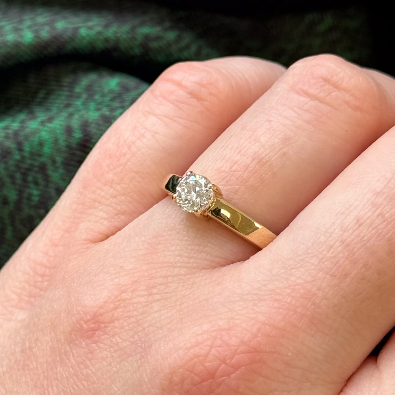 100 Ways Jewelry '100 Ways' GIA Certified Diamond Engagement Ring | 0.55ct | SZ 7 |
